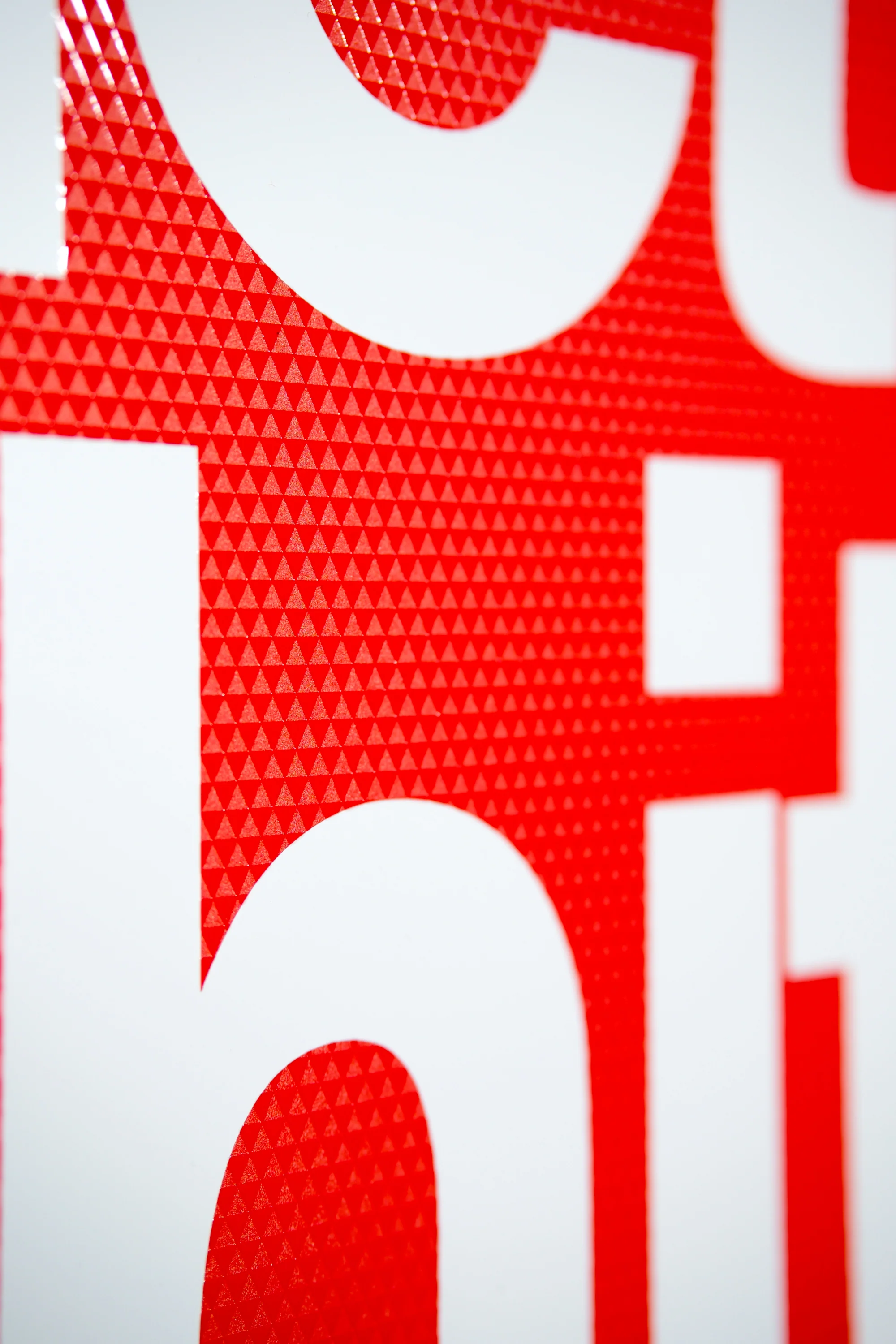 3D Crimson Prism-Lacquer Pulse — Pure Gloss Relief Print - Image 4