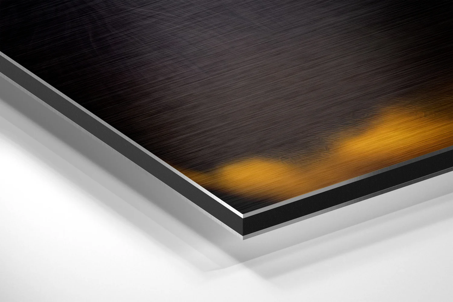 Wise Monkey Brushed Aluminum Dibond Wall Art - Image 2