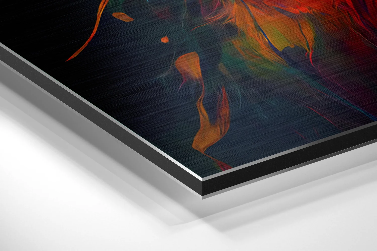 Lion Brushed Aluminum Dibond Wall Art - Image 2