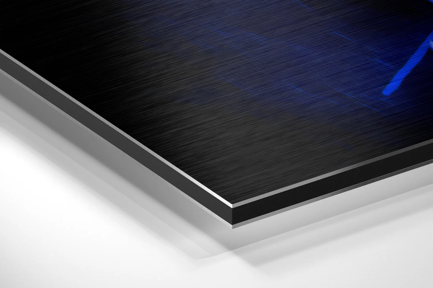 Revenge in His Eyes Brushed Aluminum Dibond Wall Art - Image 2