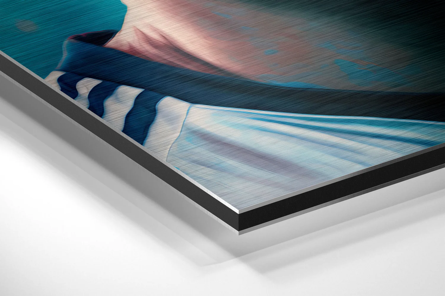 Messi Brushed Aluminum Dibond Wall Art - Image 2