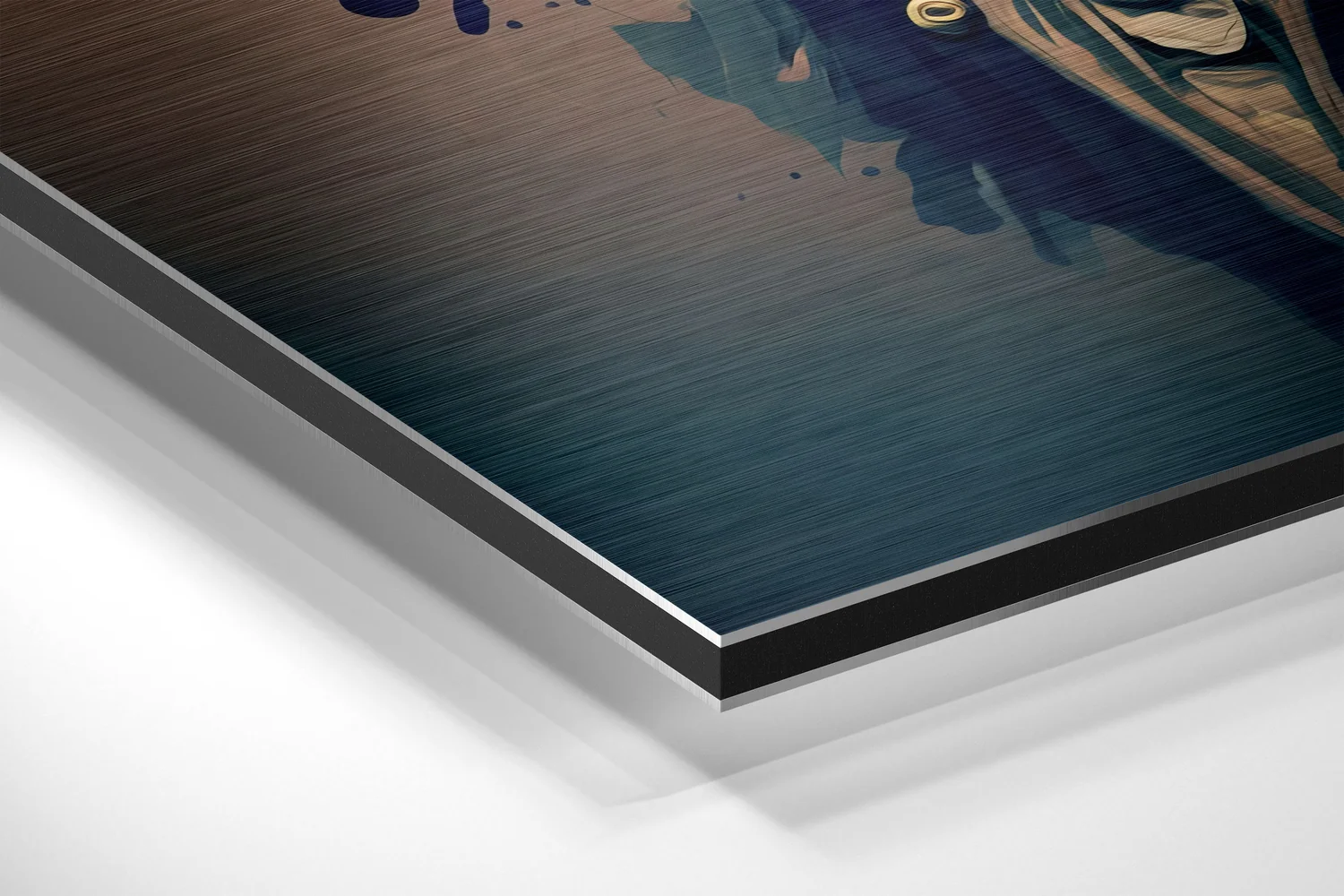 Salvador Dali Brushed Aluminum Dibond Wall Art - Image 2