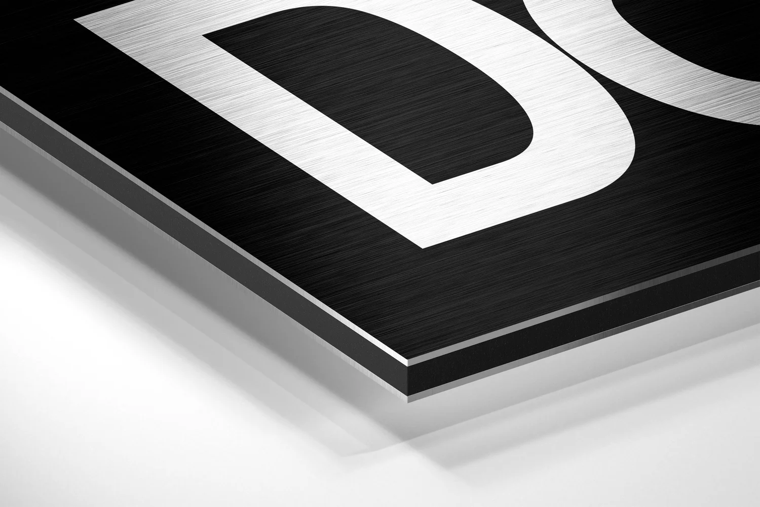 Get Shit Done Brushed Aluminum Dibond Wall Art - Image 2