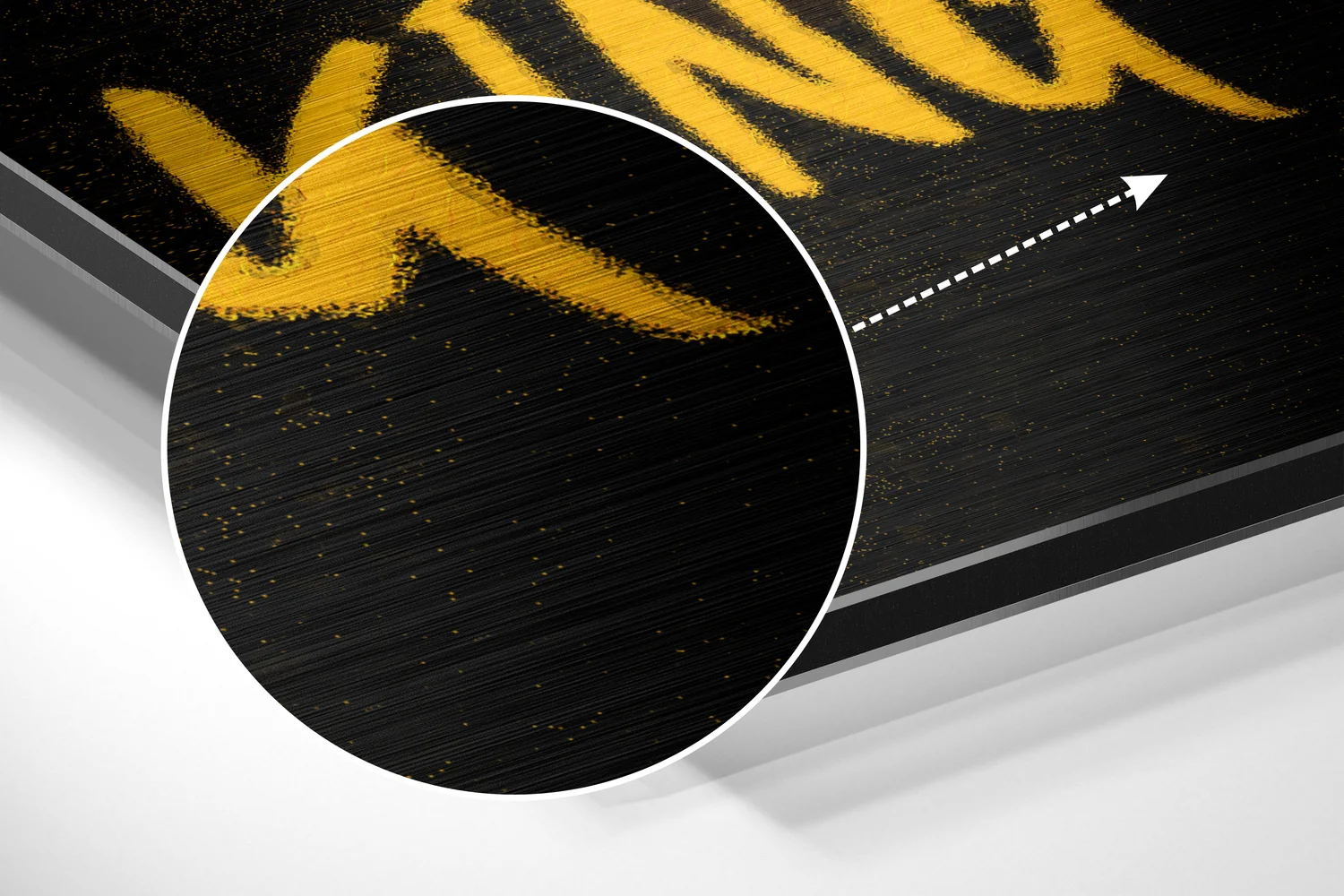 Lebron James Brushed Aluminum Dibond Wall Art - Image 3