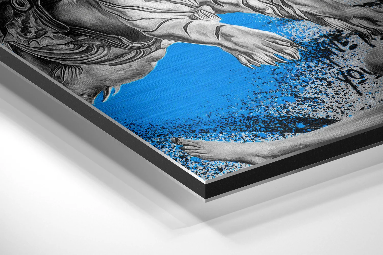 Salvador Dali Brushed Aluminum Dibond Wall Art - Image 2