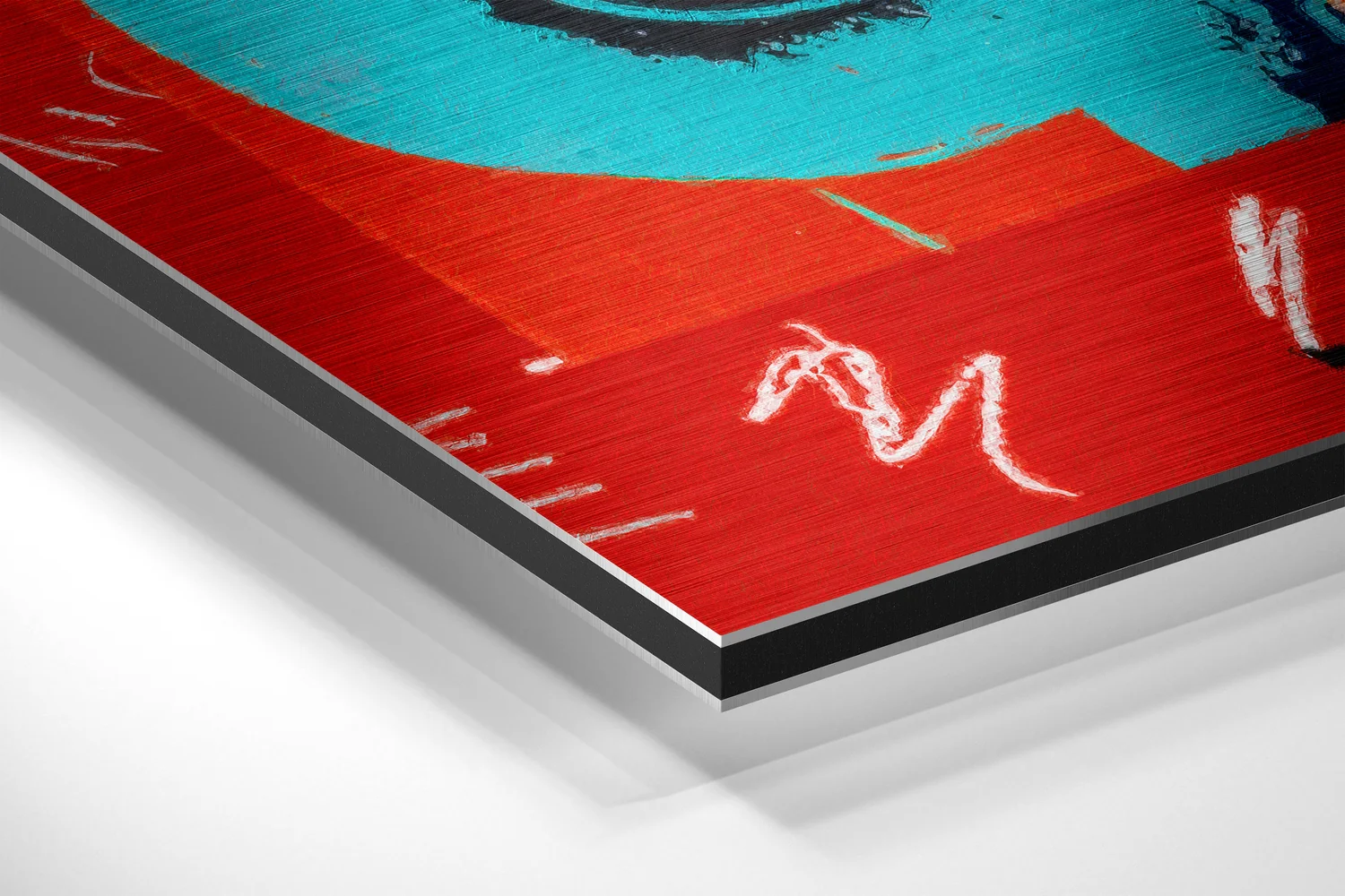 Andy Warhol Brushed Aluminum Dibond Wall Art - Image 2