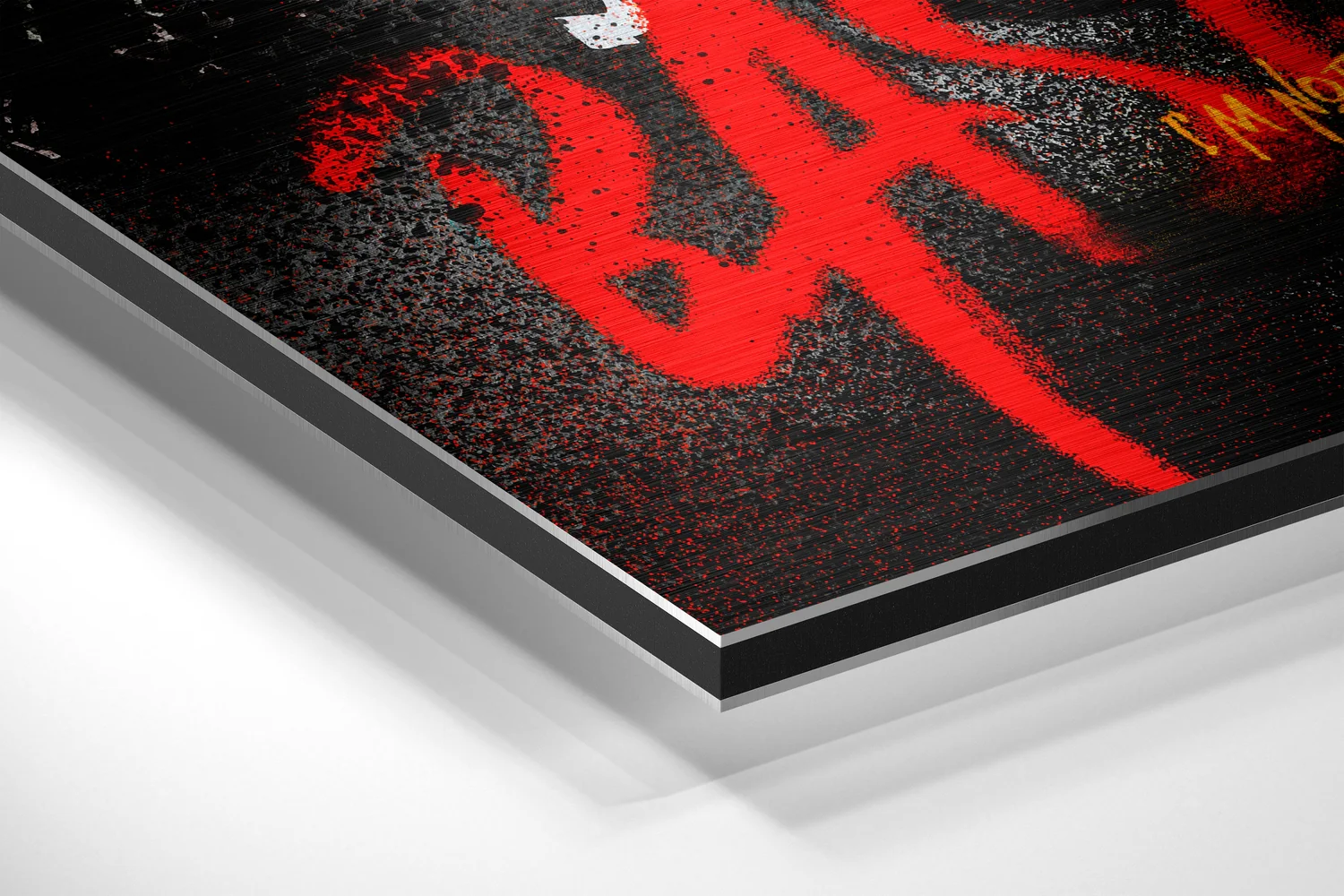 Basquiat Brushed Aluminum Dibond Wall Art - Image 2