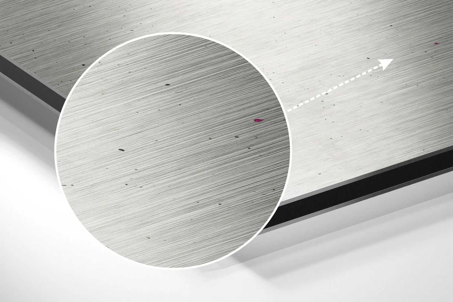 Get Shit Done Brushed Aluminum Dibond Wall Art - Image 3