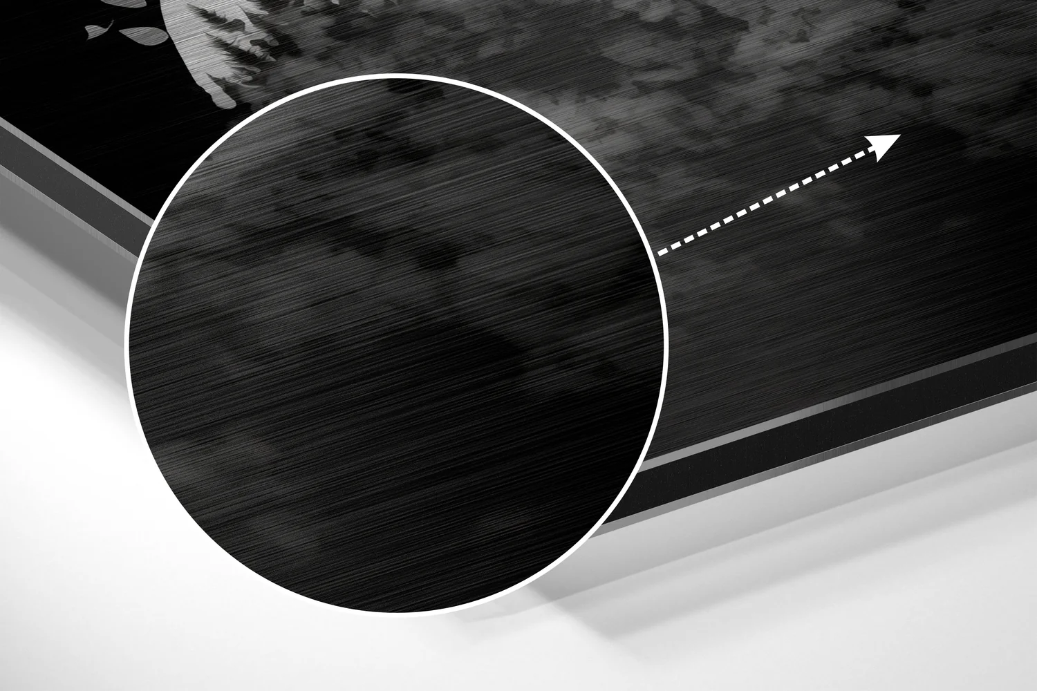 Forest in My Mind Brushed Aluminum Dibond Wall Art - Image 3