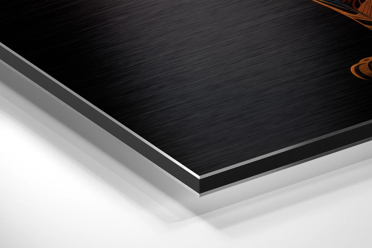 Lion Brushed Aluminum Dibond Wall Art - Image 2