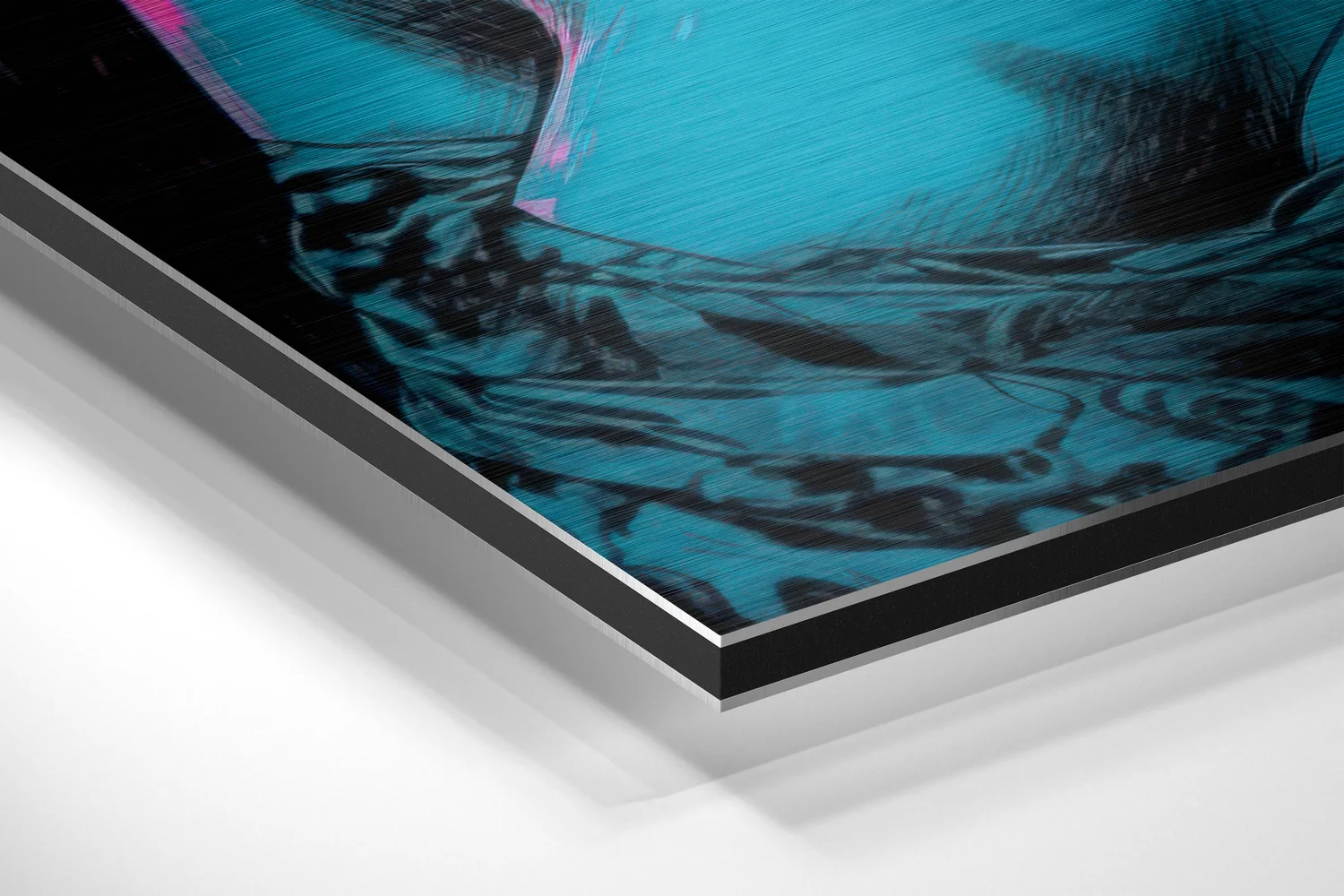 Woman Brushed Aluminum Dibond Wall Art - Image 2
