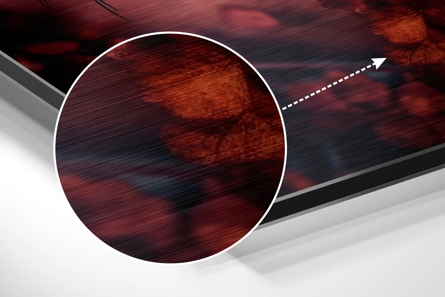 The Eye Brushed Aluminum Dibond Wall Art - Image 3
