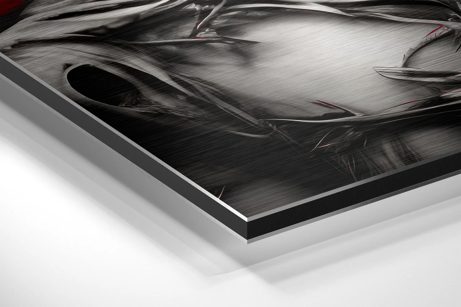 The Warrior Brushed Aluminum Dibond Wall Art - Image 2