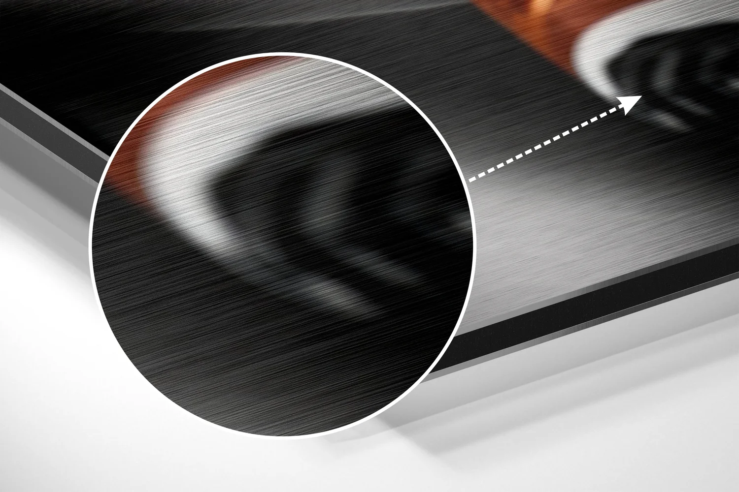 Cuban Brushed Aluminum Dibond Wall Art - Image 3