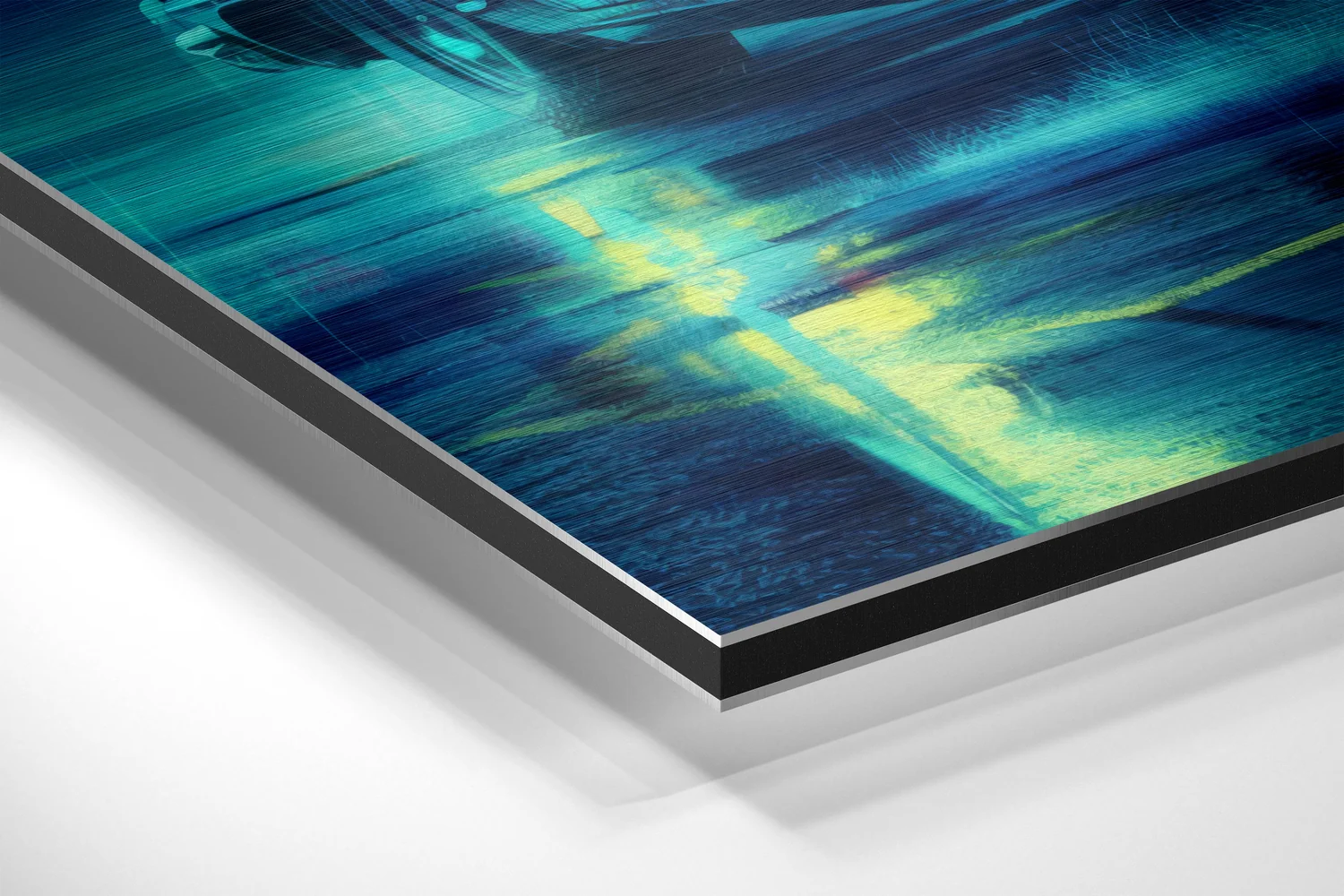Classical Car Brushed Aluminum Dibond Wall Art - Image 2