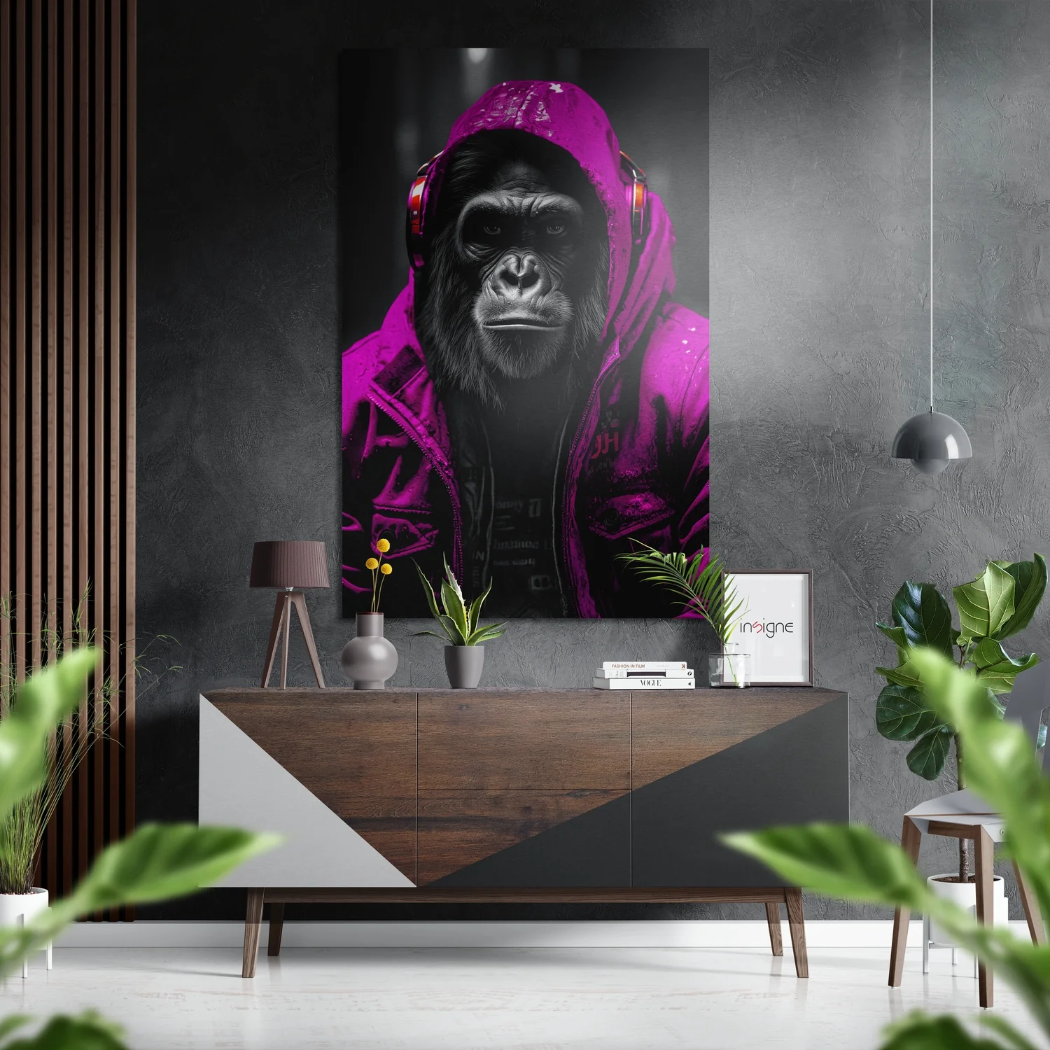 Age of Apes Brushed Aluminum Dibond Wall Art