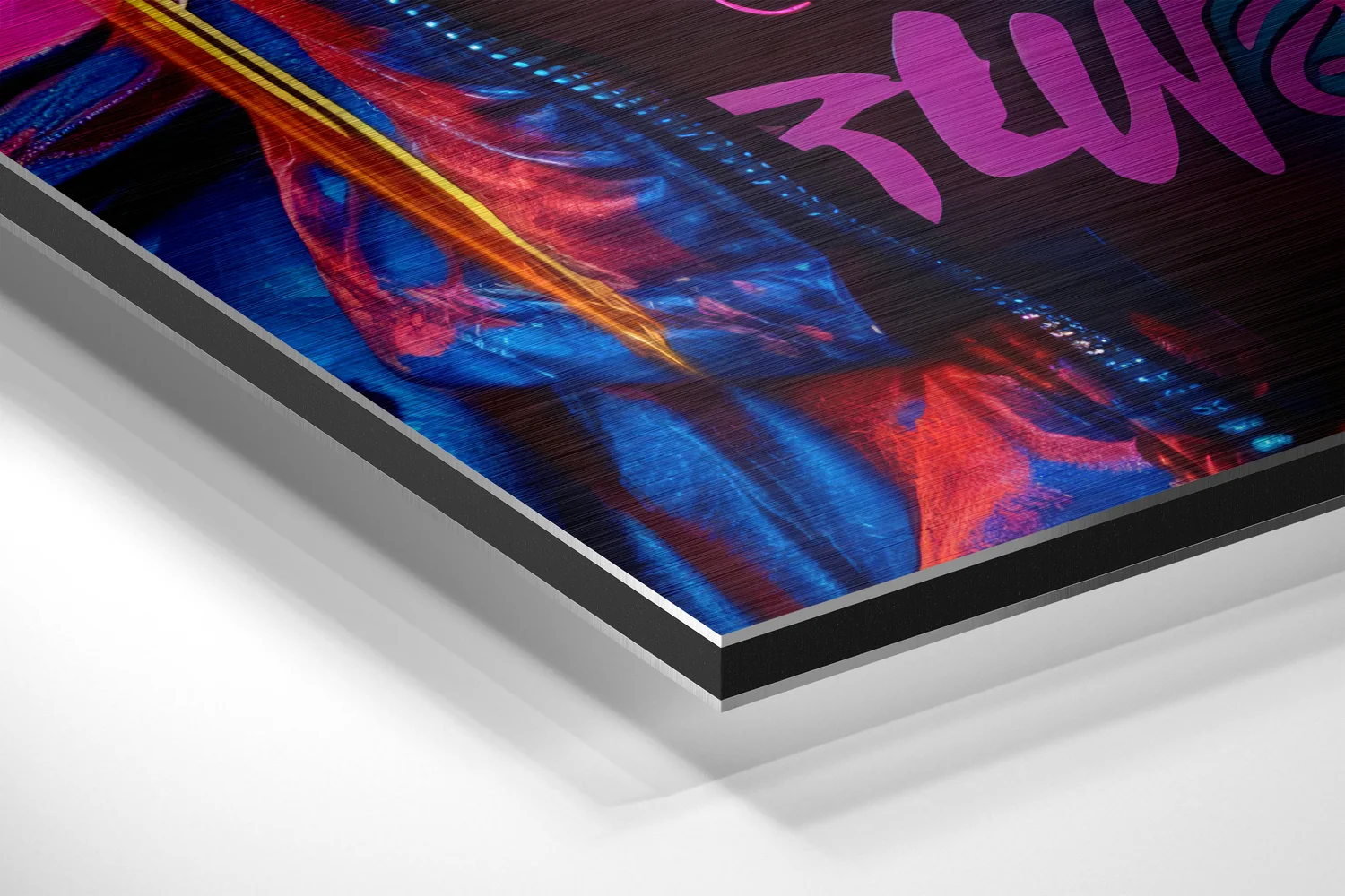 Woman Brushed Aluminum Dibond Wall Art - Image 2