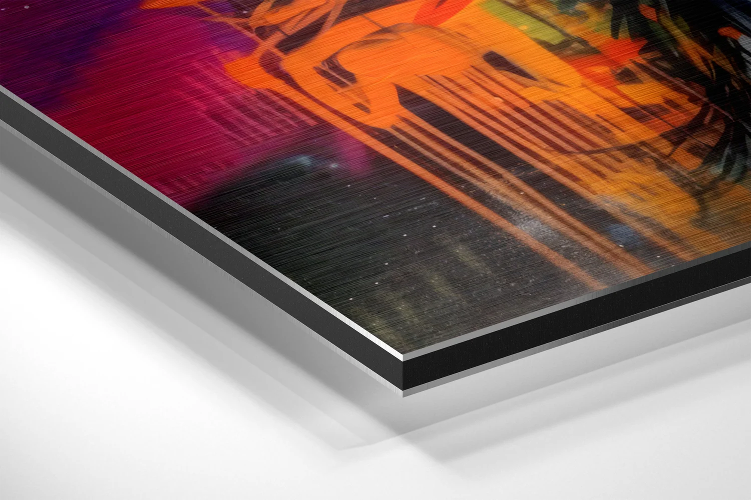 Woman Brushed Aluminum Dibond Wall Art - Image 2