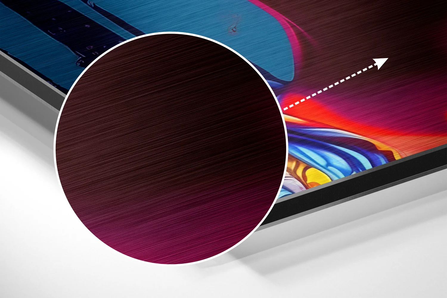 Lollipop Brushed Aluminum Dibond Wall Art - Image 3