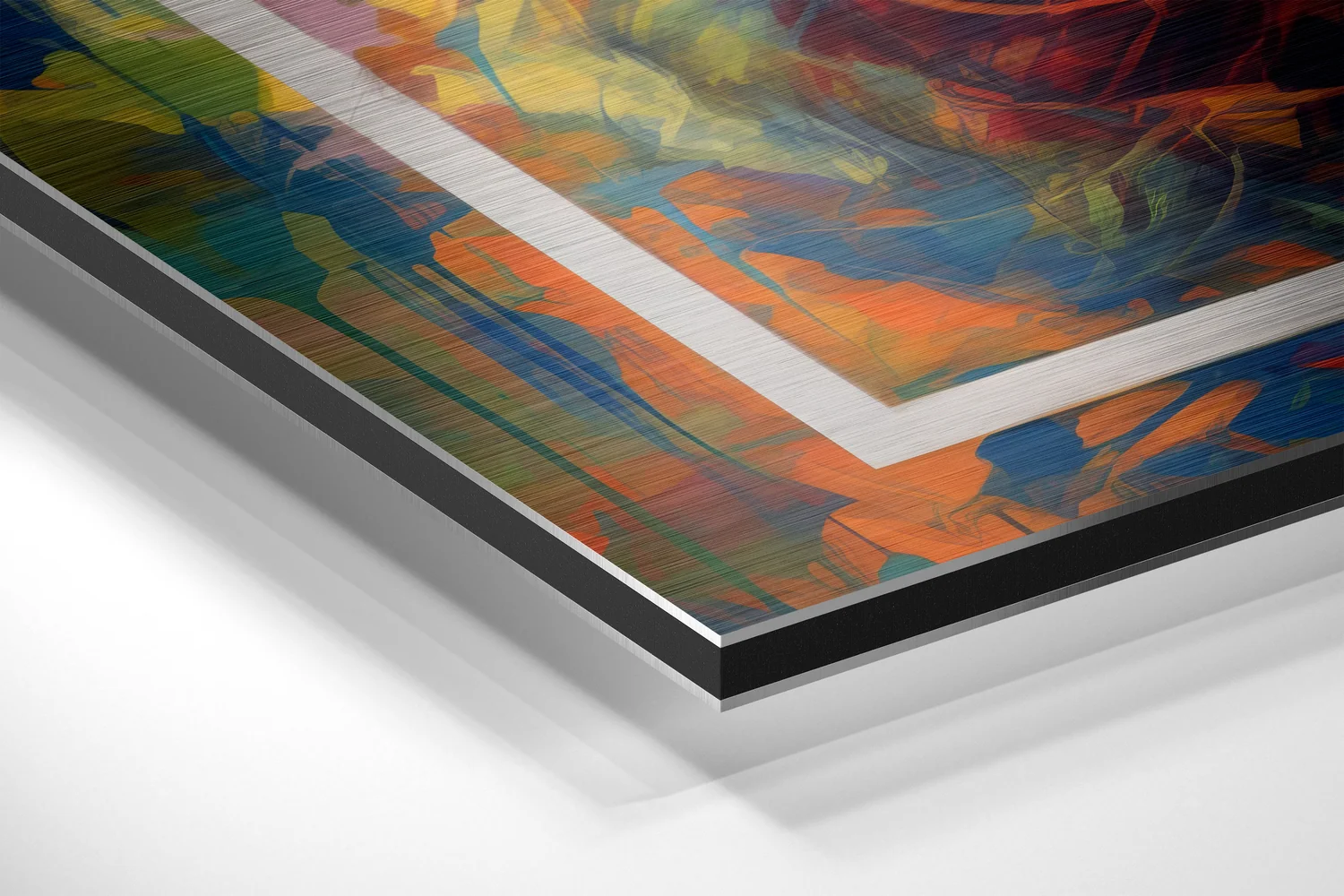 Woman Brushed Aluminum Dibond Wall Art - Image 2