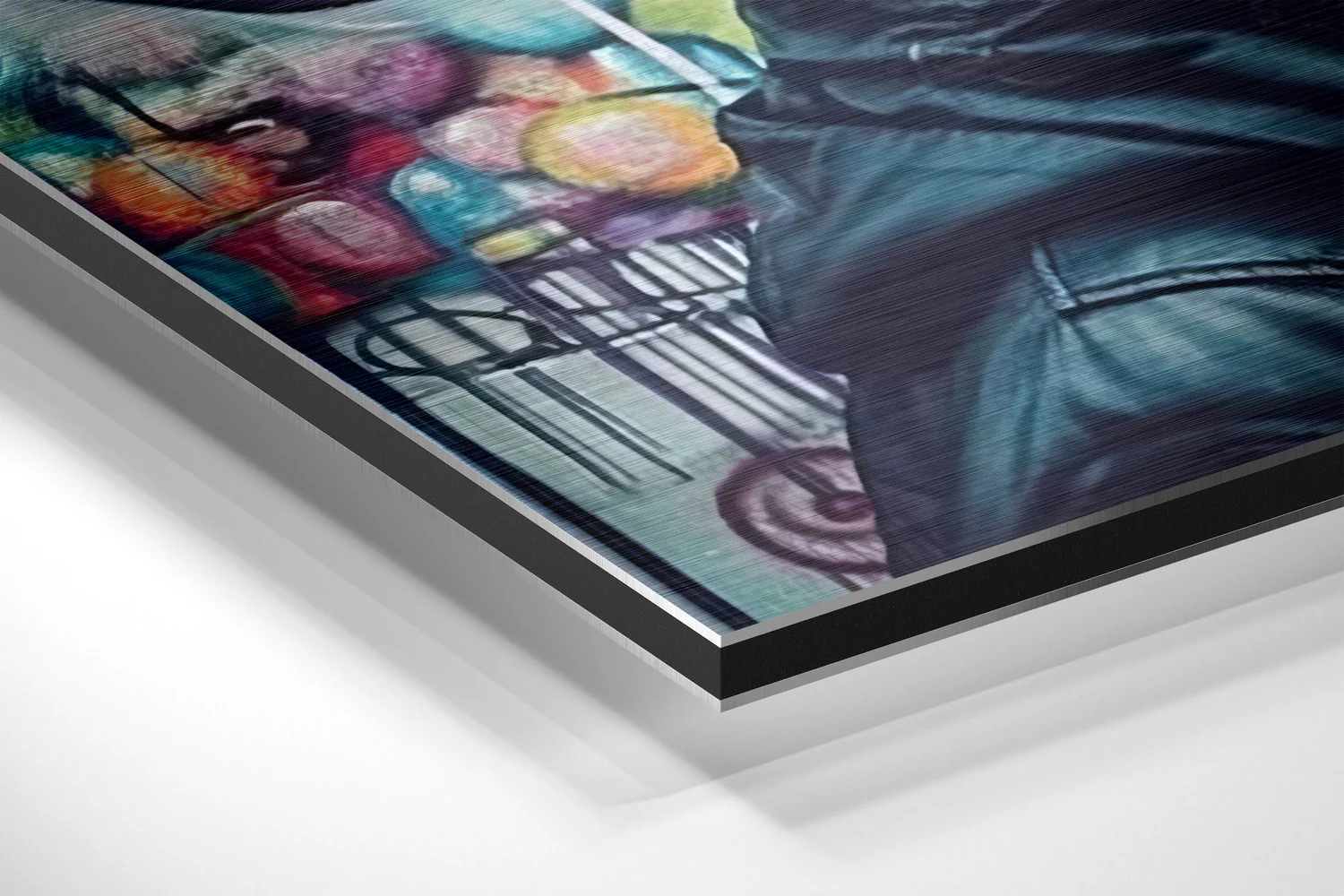 Woman Brushed Aluminum Dibond Wall Art - Image 2