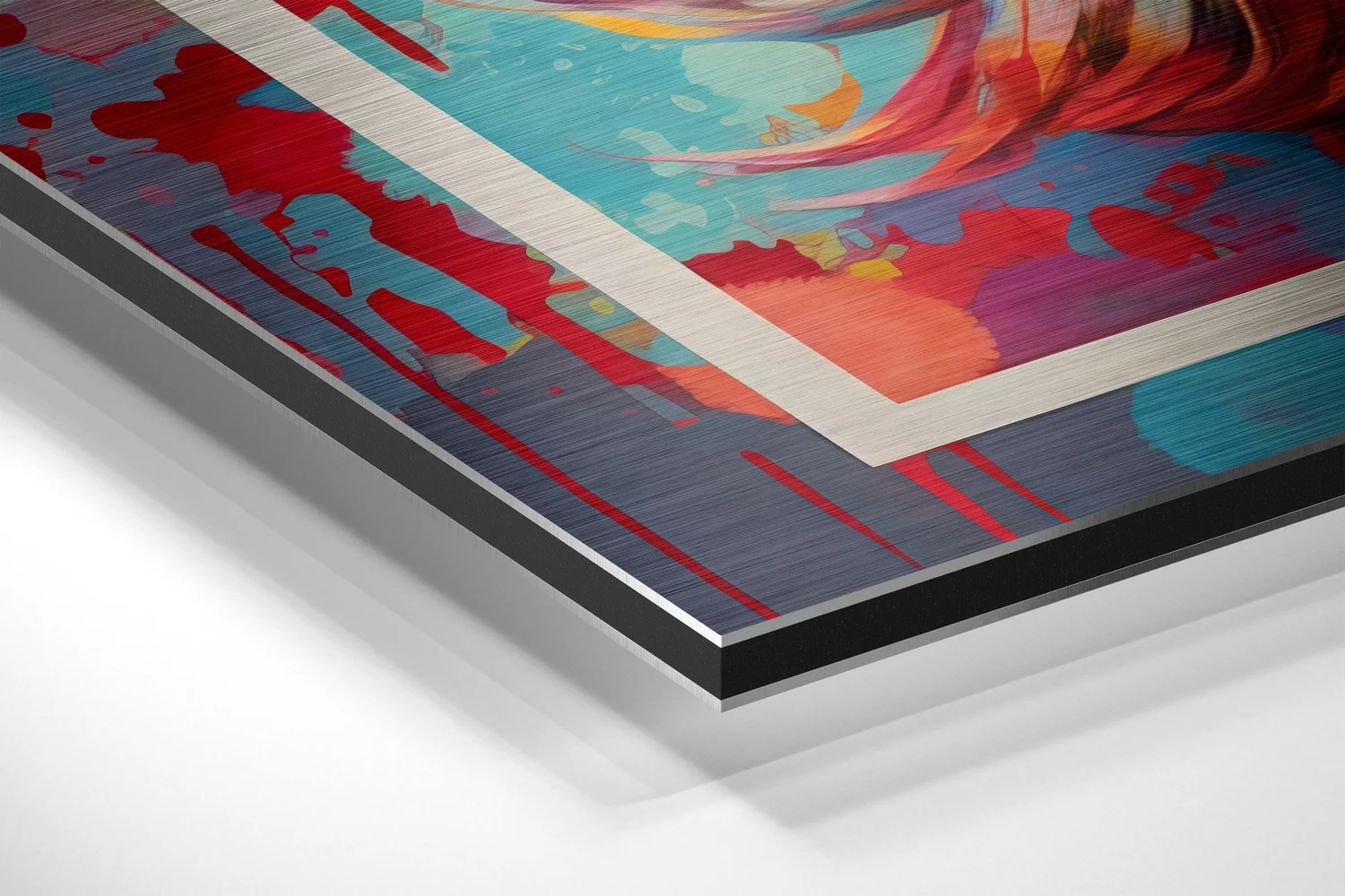 Woman Brushed Aluminum Dibond Wall Art - Image 2