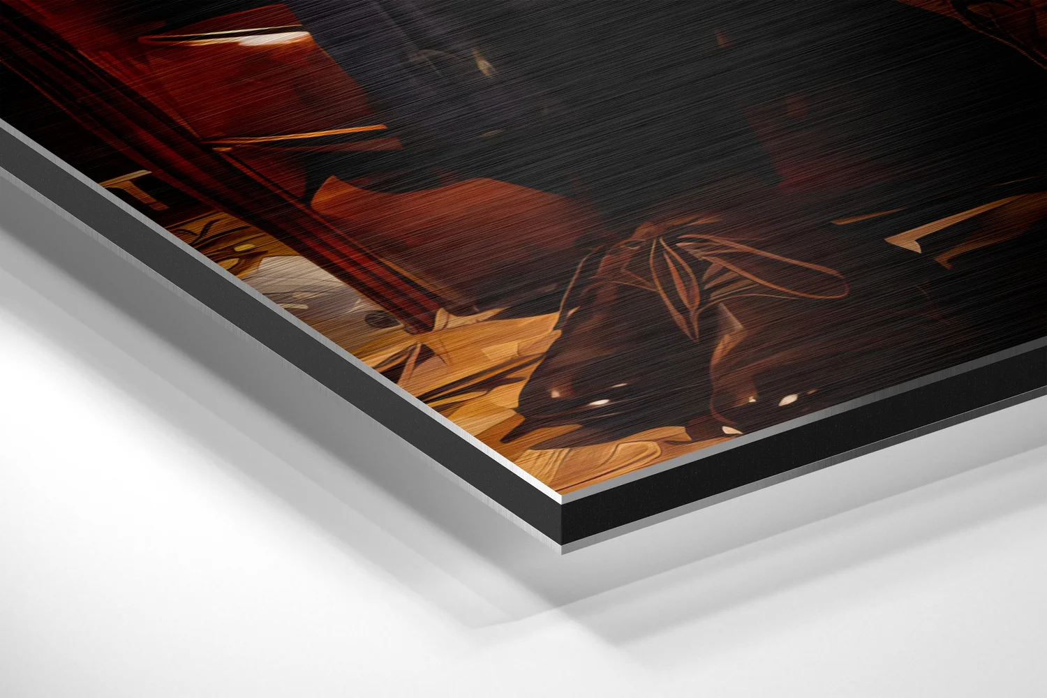 The Godfather Brushed Aluminum Dibond Wall Art - Image 2