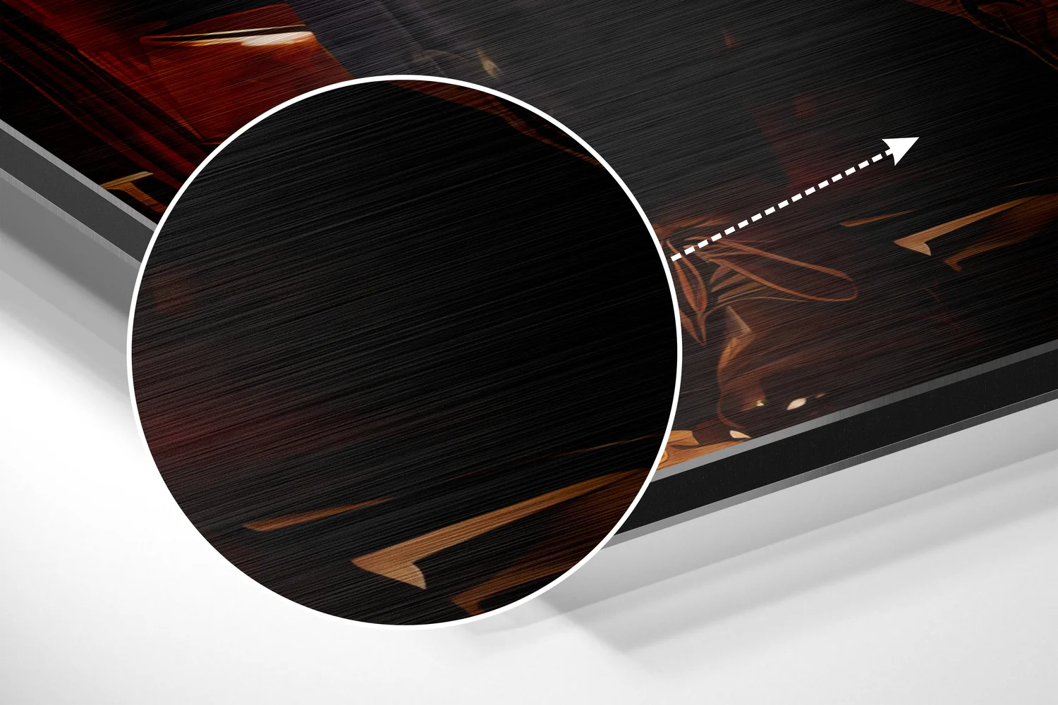 The Godfather Brushed Aluminum Dibond Wall Art - Image 3