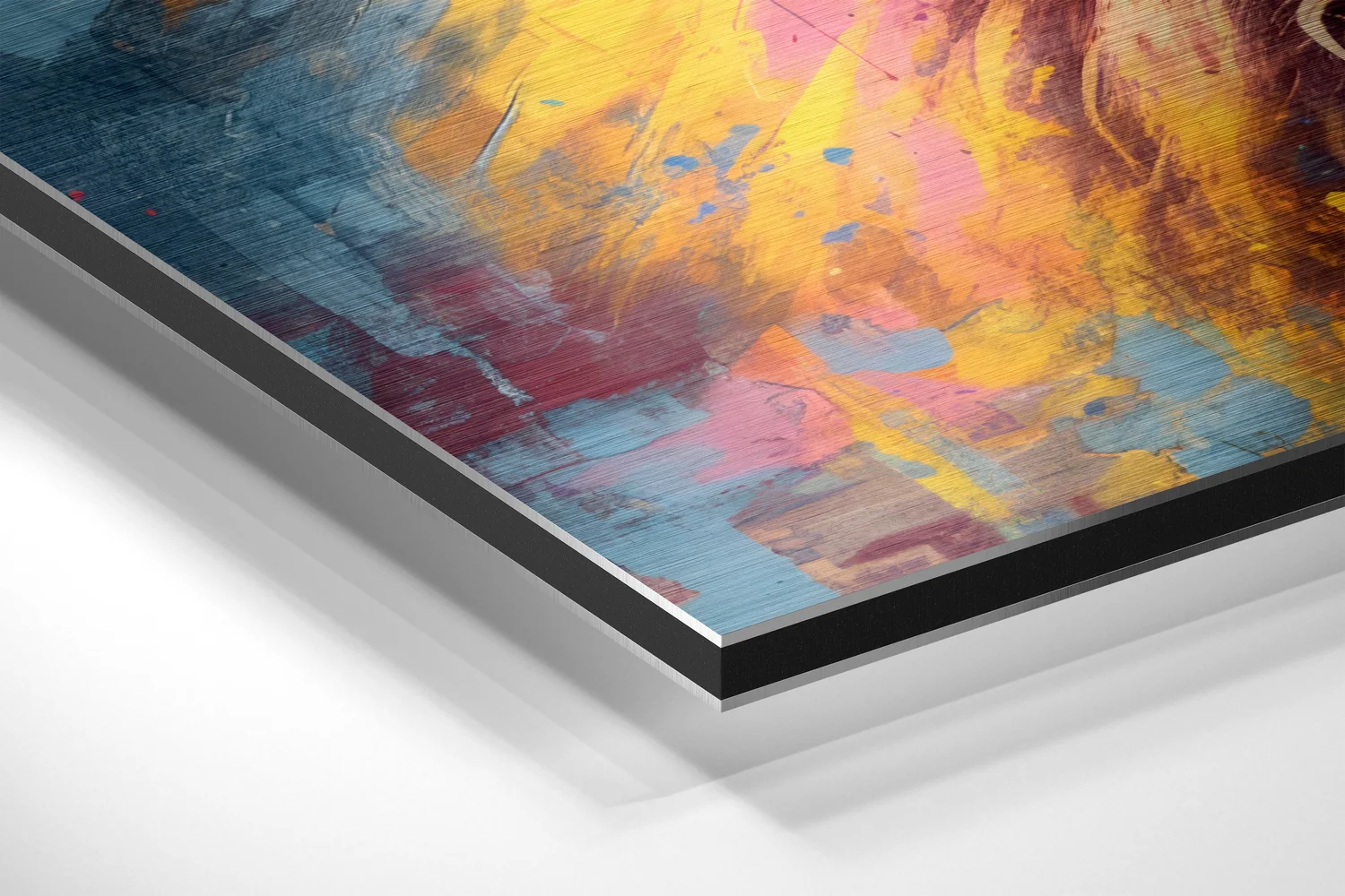 Cool Lion Brushed Aluminum Dibond Wall Art - Image 2