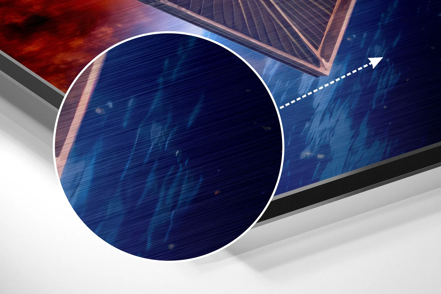 Starfighter Brushed Aluminum Dibond Wall Art - Image 3