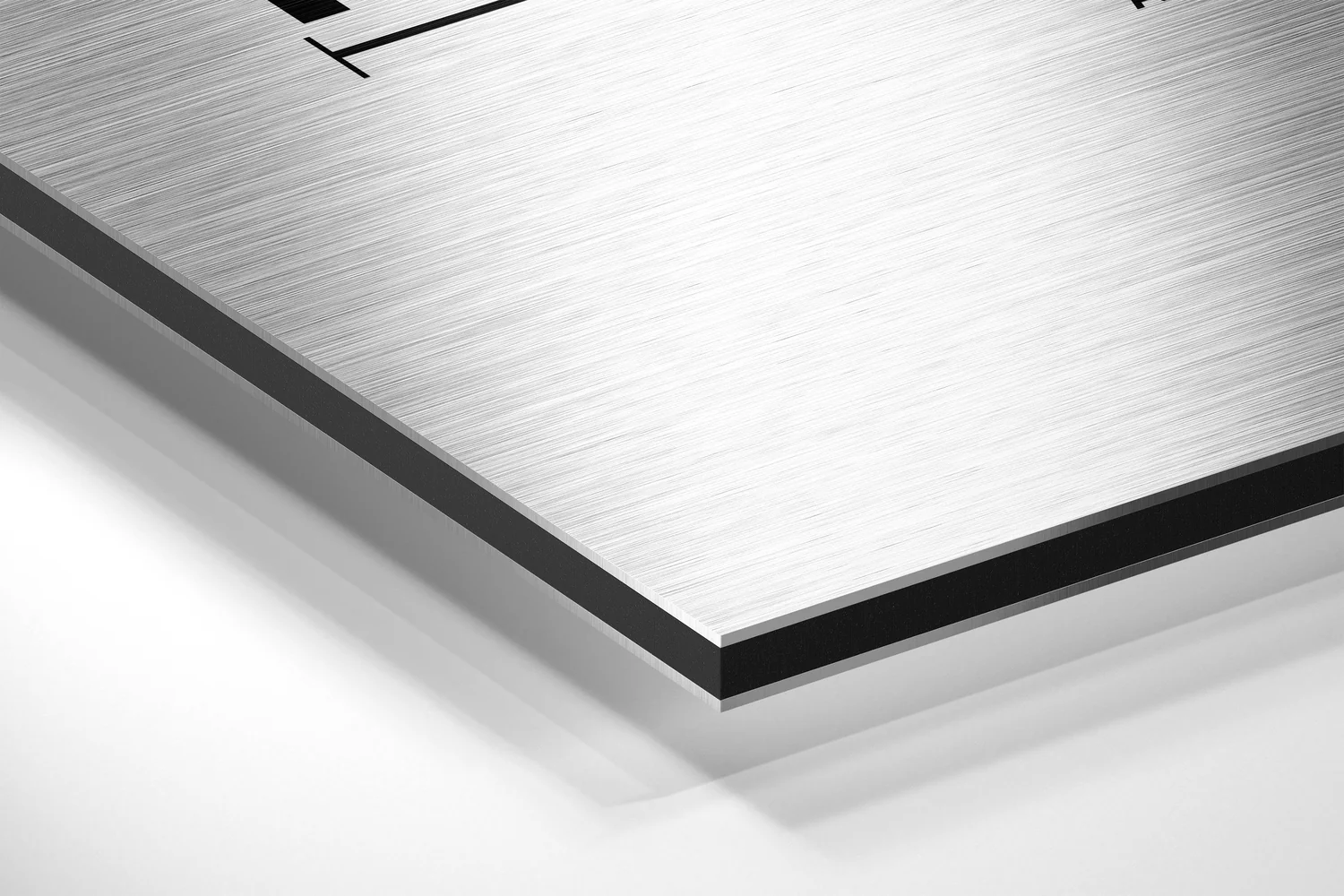 Hahaha Brushed Aluminum Dibond Wall Art - Image 2