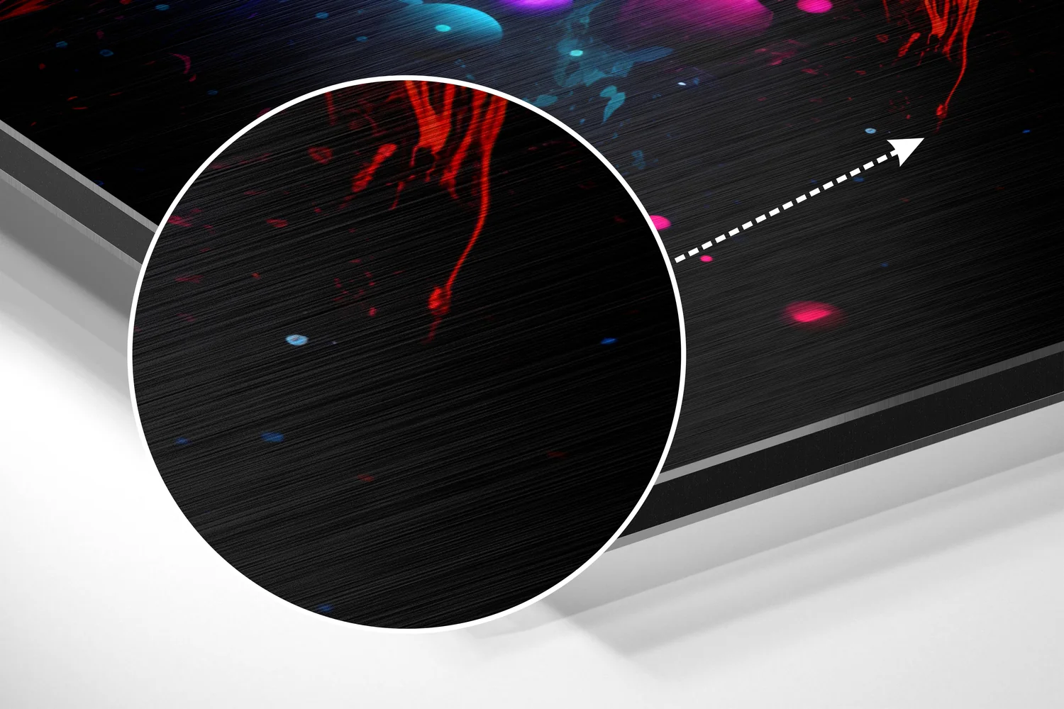 Colors of Space Brushed Aluminum Dibond Wall Art - Image 3