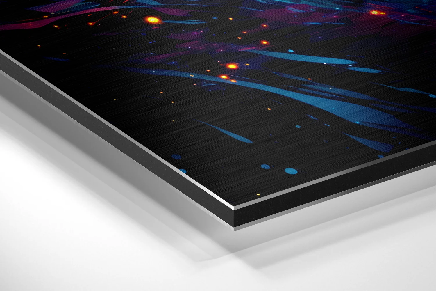 Colors of Space Brushed Aluminum Dibond Wall Art - Image 2