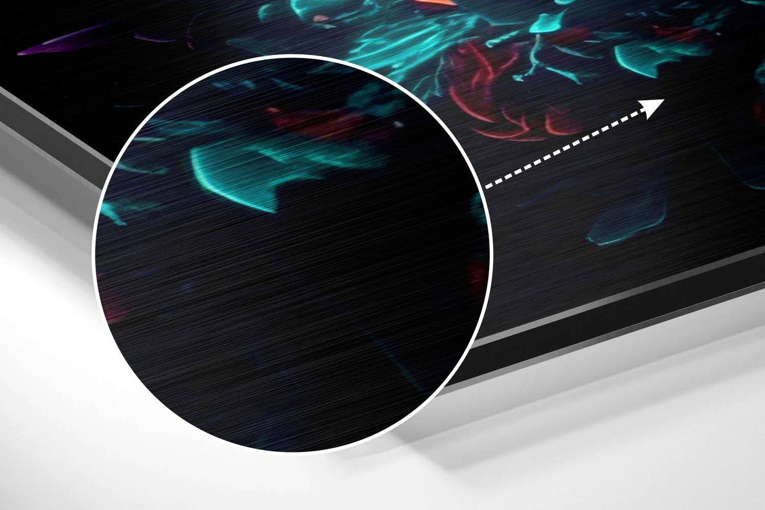 Colors of Space Brushed Aluminum Dibond Wall Art - Image 3