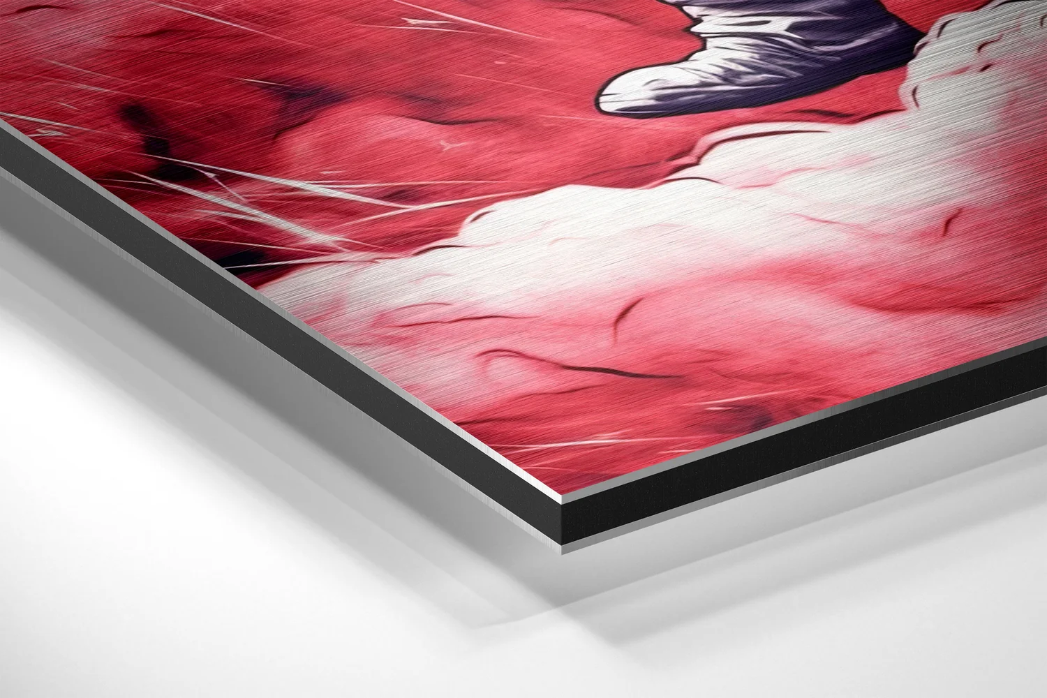 Astronaut Brushed Aluminum Dibond Wall Art - Image 2