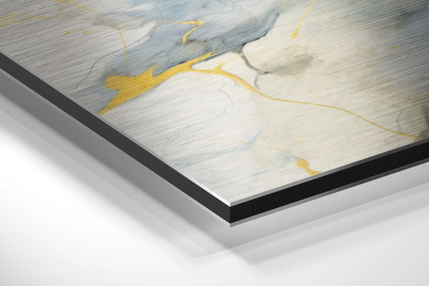 Marbleous  Brushed Aluminum Dibond Wall Art - Image 2