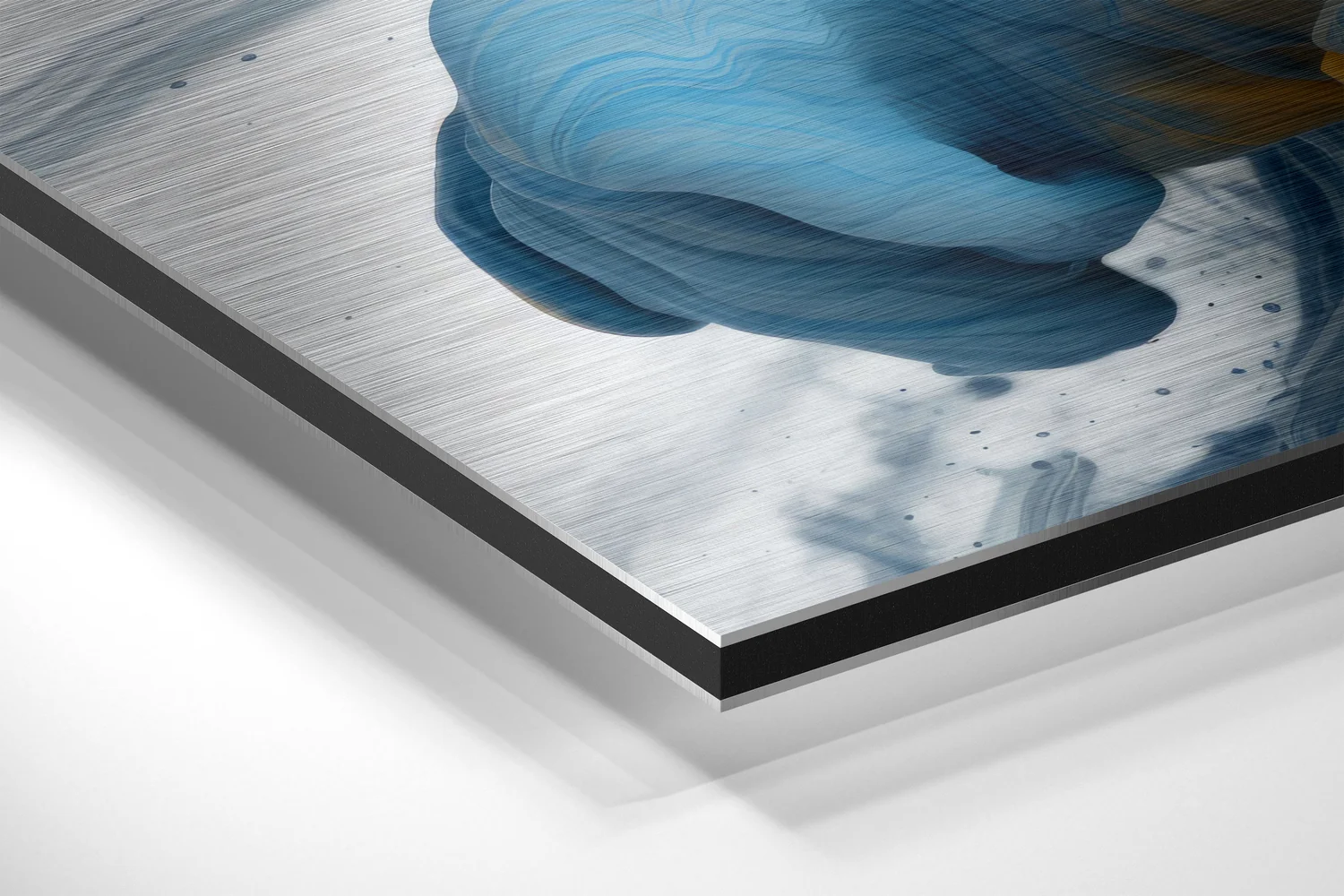 Color Explode Brushed Aluminum Dibond Wall Art - Image 2