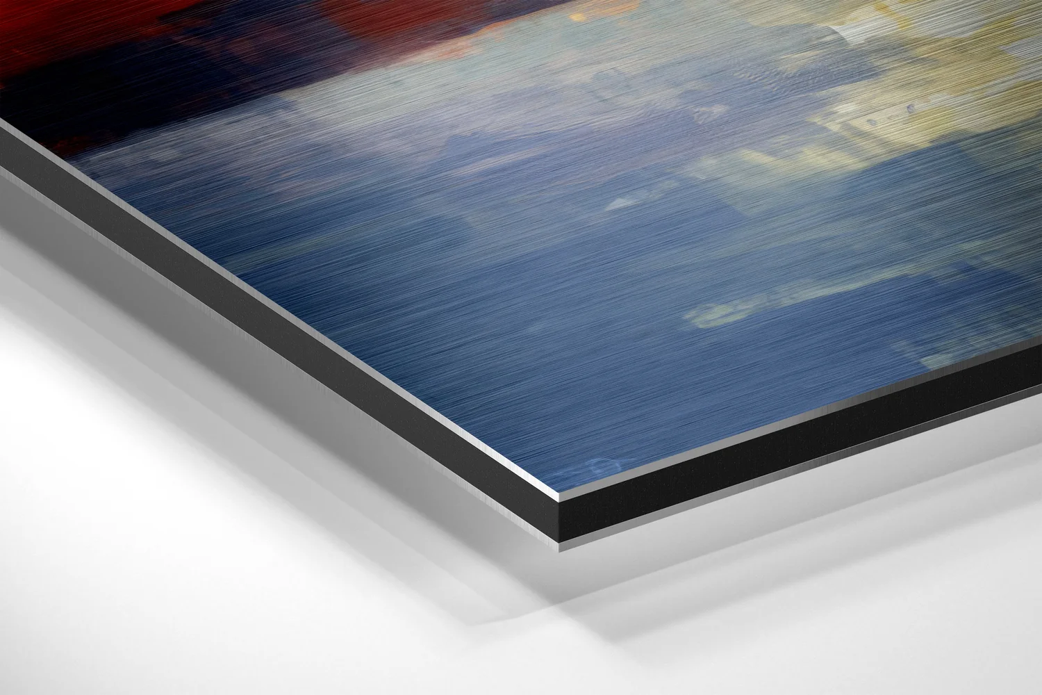 Sunset in Istanbul Brushed Aluminum Dibond Wall Art - Image 2