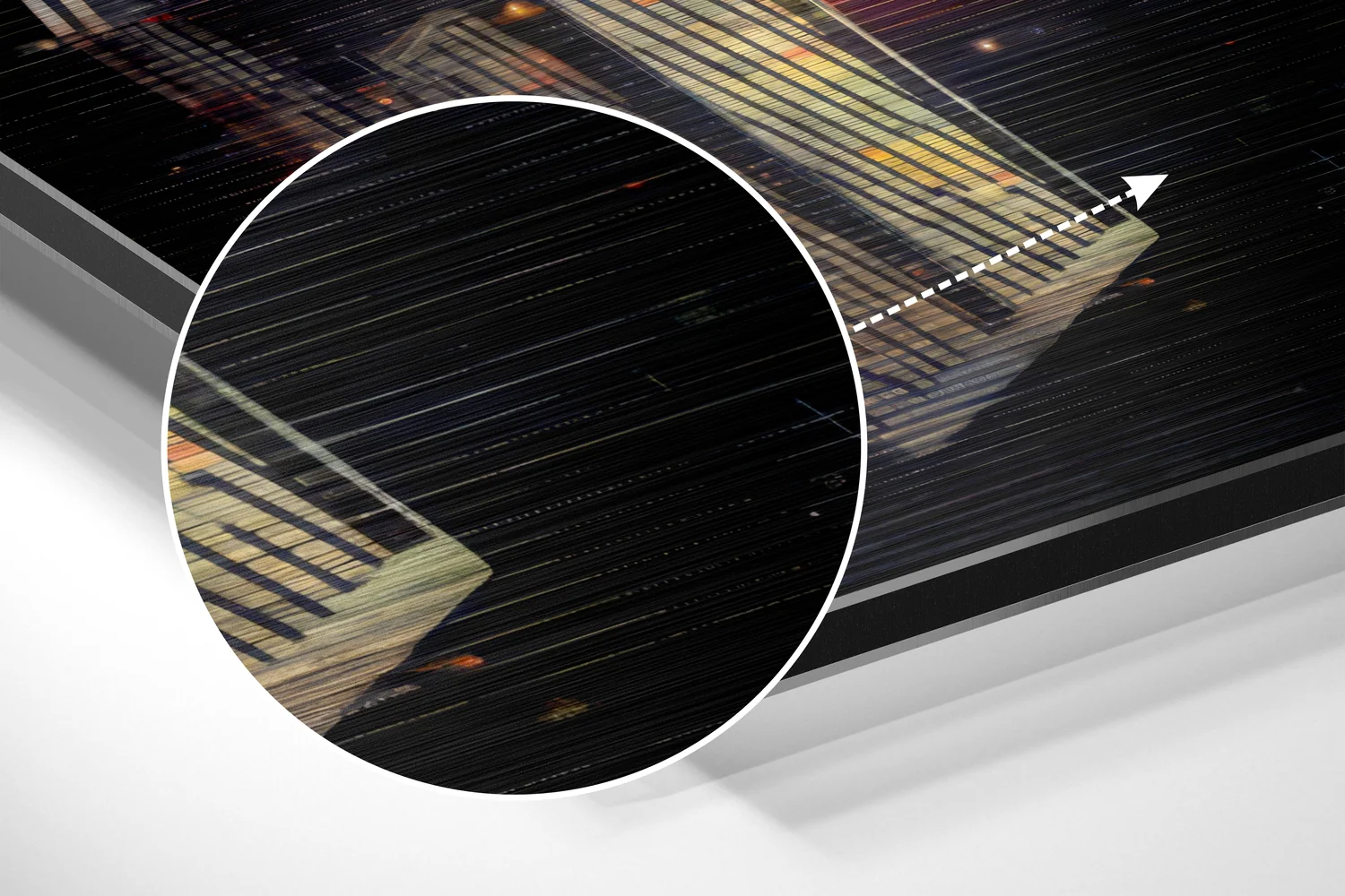 Starfighter Brushed Aluminum Dibond Wall Art - Image 3