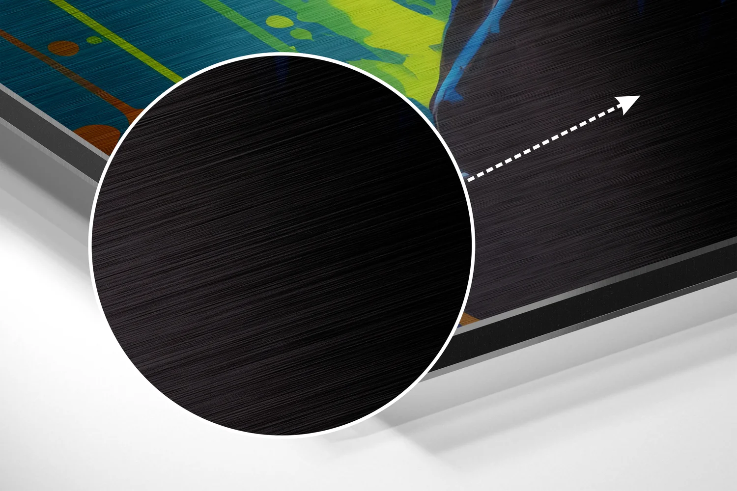 SheSpace Brushed Aluminum Dibond Wall Art - Image 3