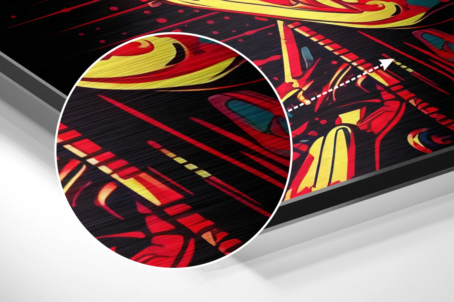 Terminator Brushed Aluminum Dibond Wall Art - Image 3