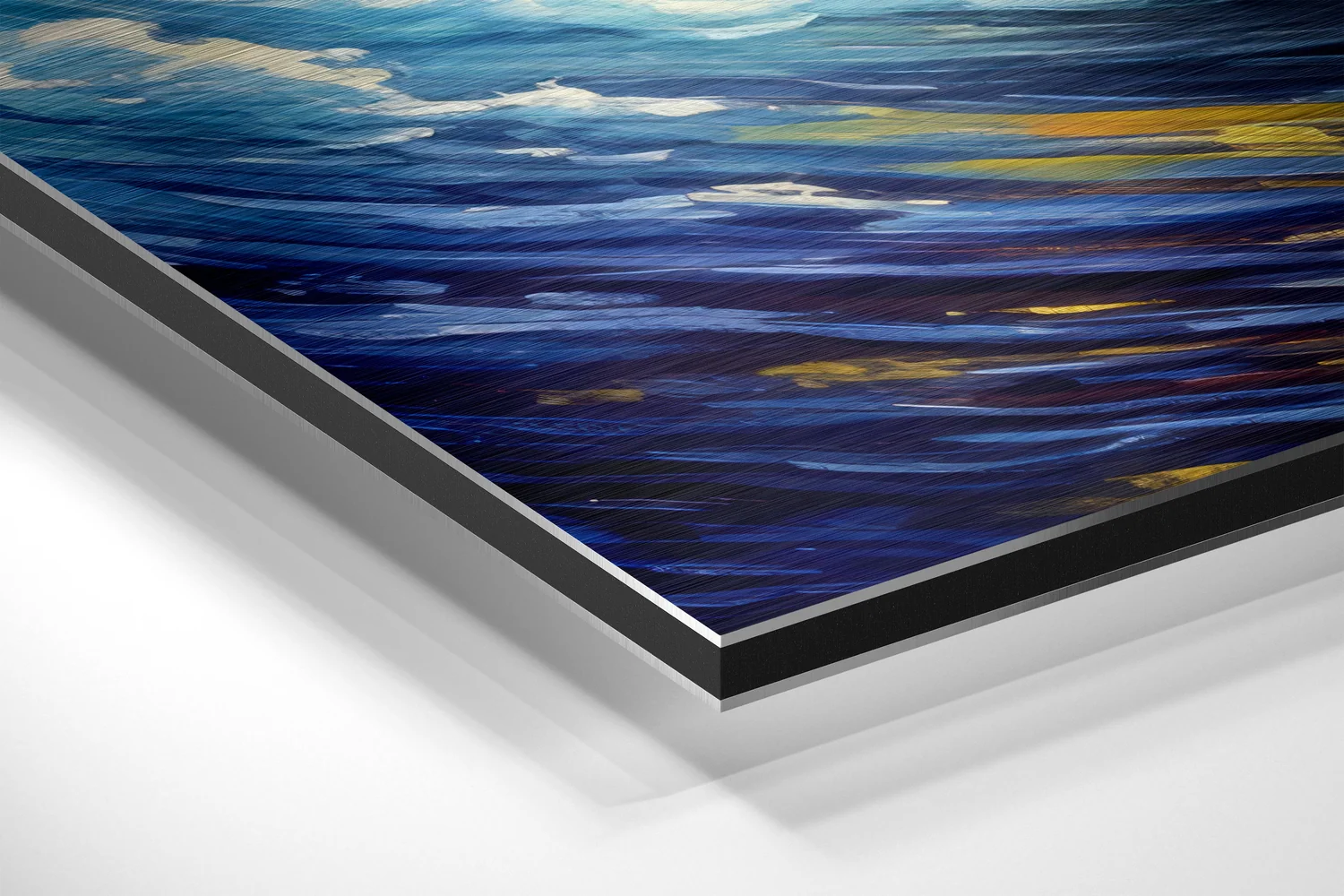 Through the Waves Brushed Aluminum Dibond Wall Art - Image 2