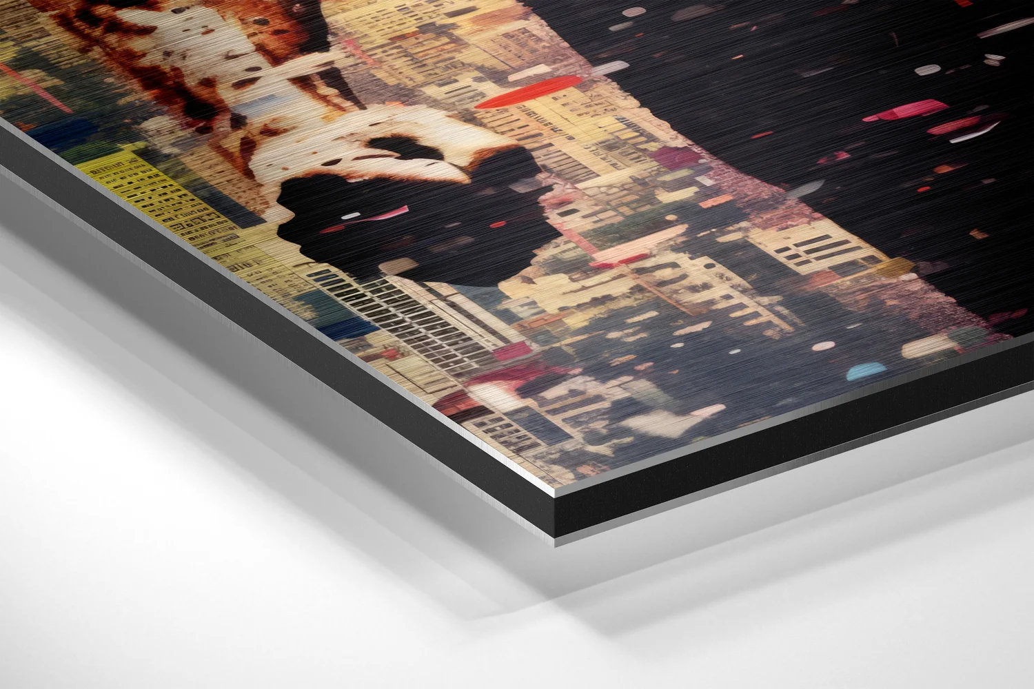 Jet Lee Brushed Aluminum Dibond Wall Art - Image 2