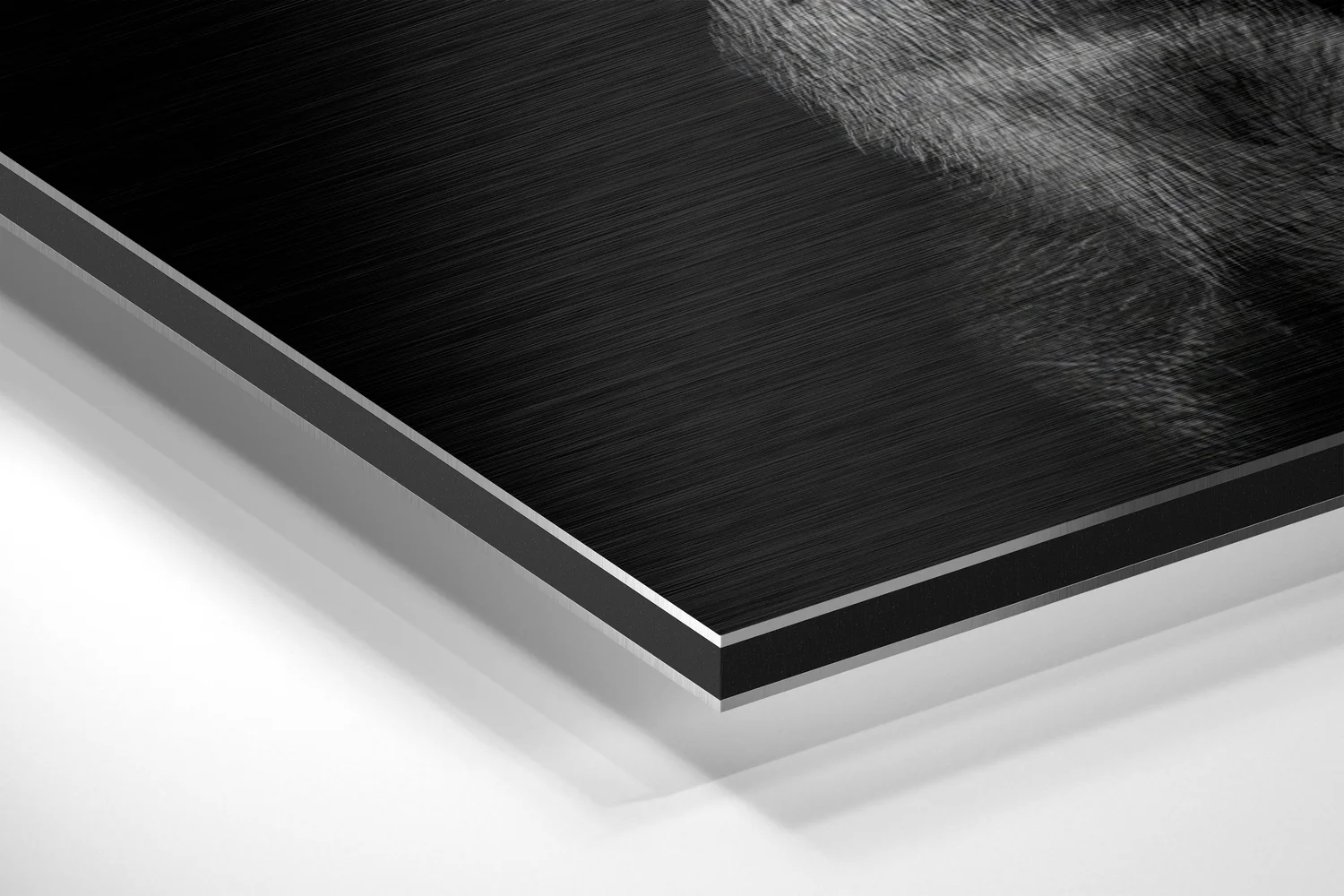 Dog and Gun Brushed Aluminum Dibond Wall Art - Image 2