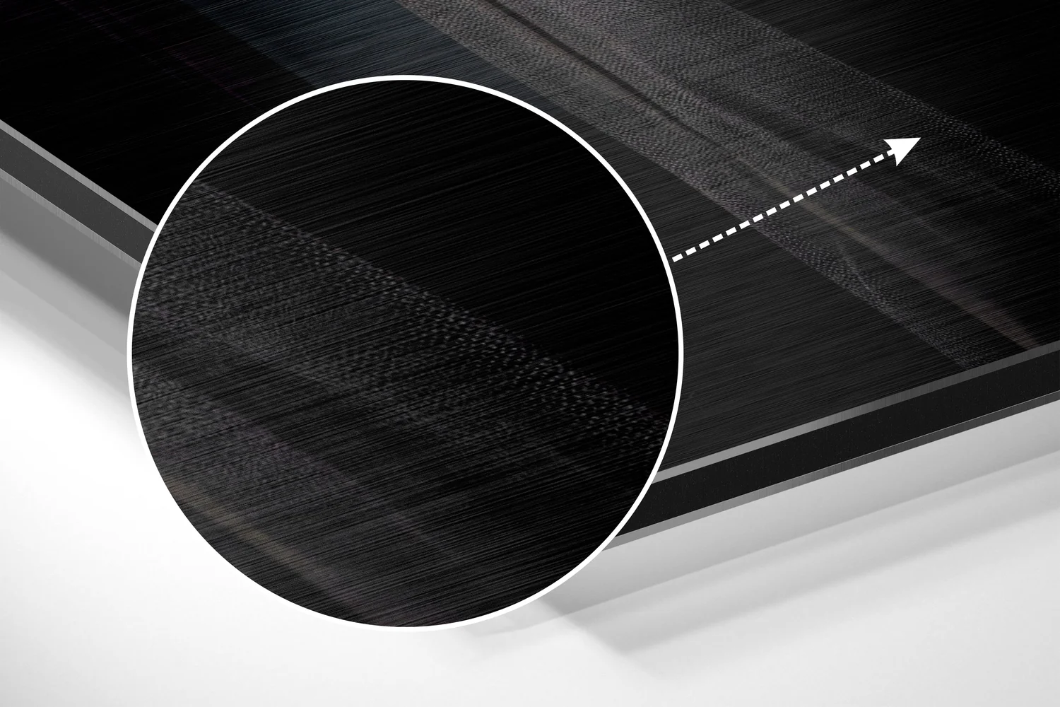 Inspector Gorilla Brushed Aluminum Dibond Wall Art - Image 3