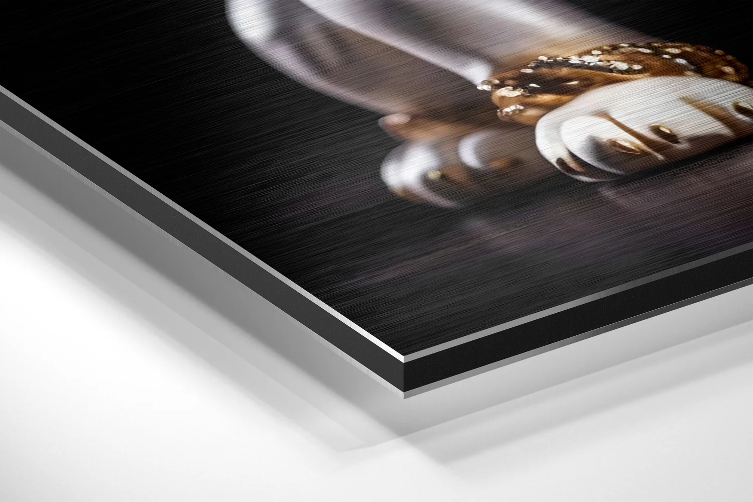 Puppy Brushed Aluminum Dibond Wall Art - Image 2