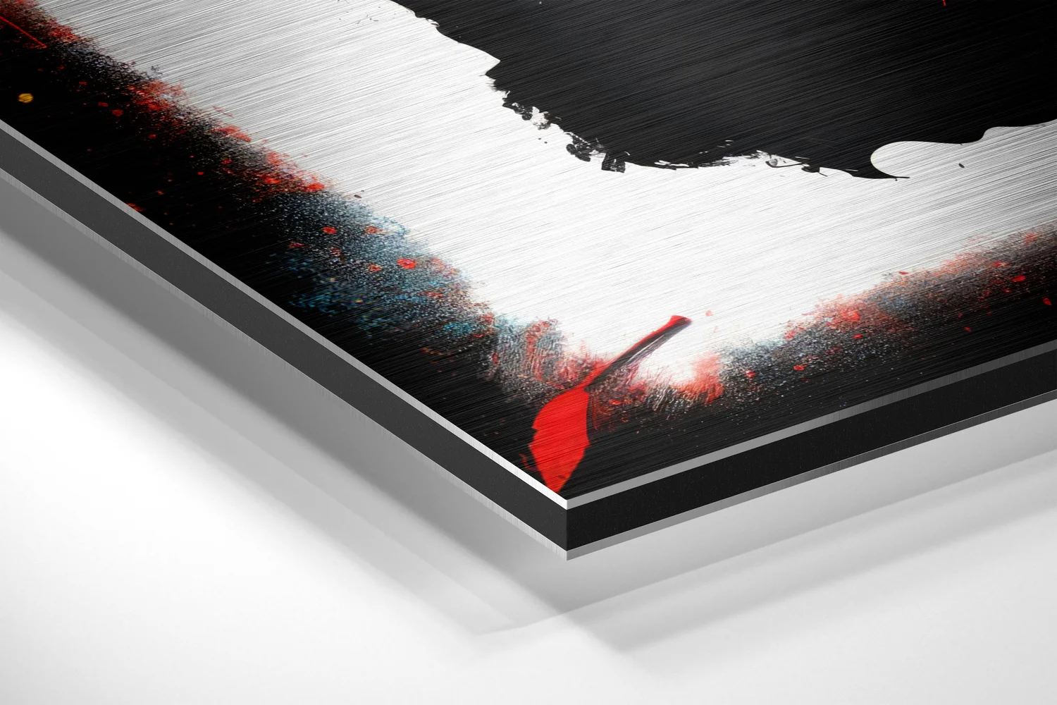 Bull Brushed Aluminum Dibond Wall Art - Image 2