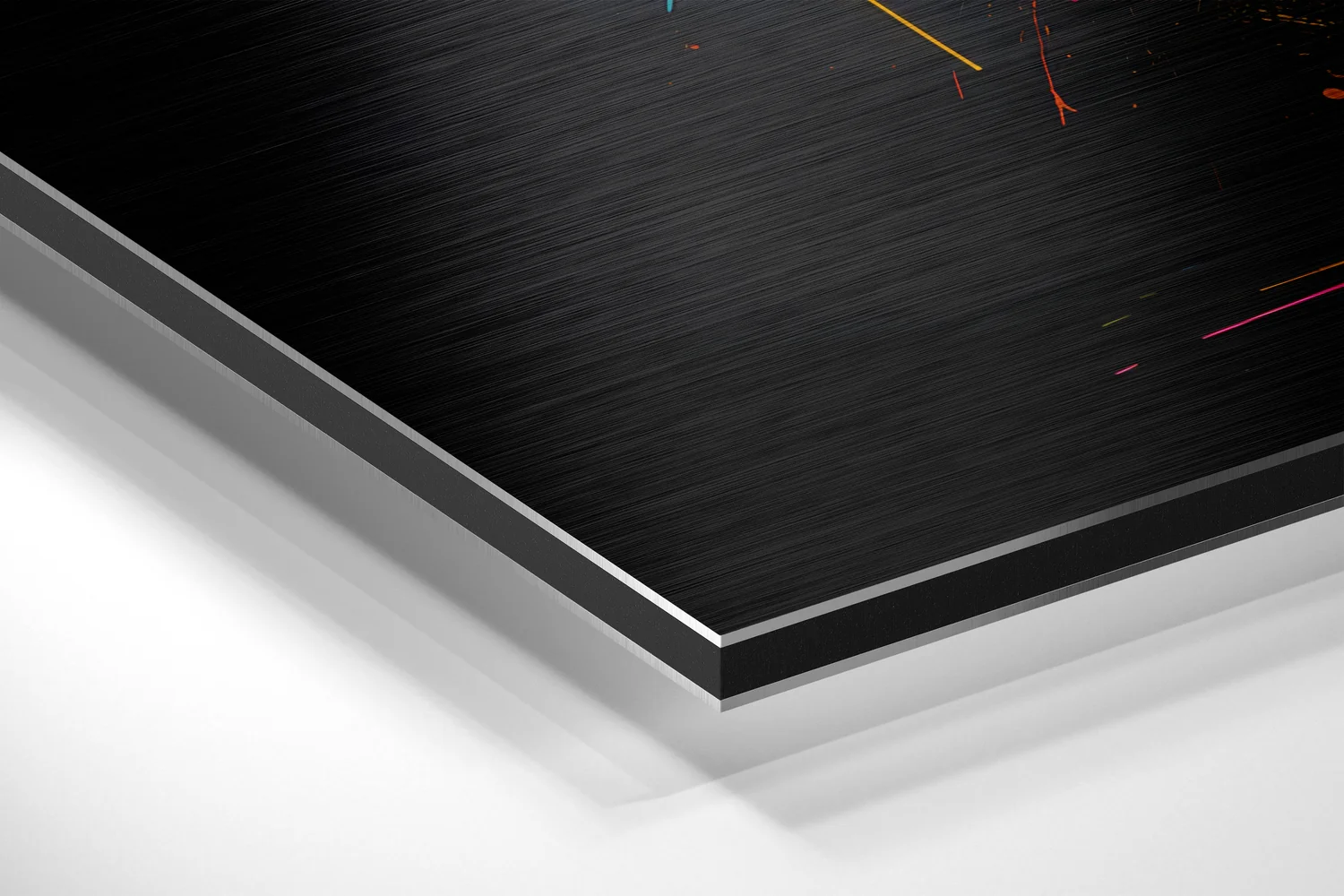 Bull Brushed Aluminum Dibond Wall Art - Image 2