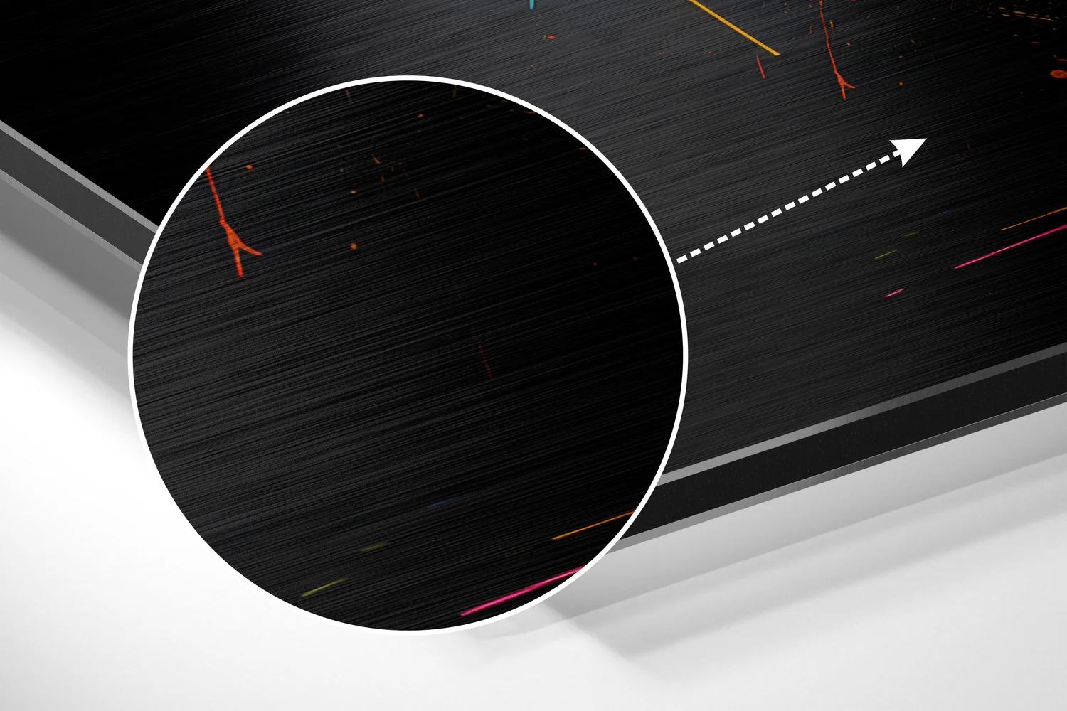 Bull Brushed Aluminum Dibond Wall Art - Image 3