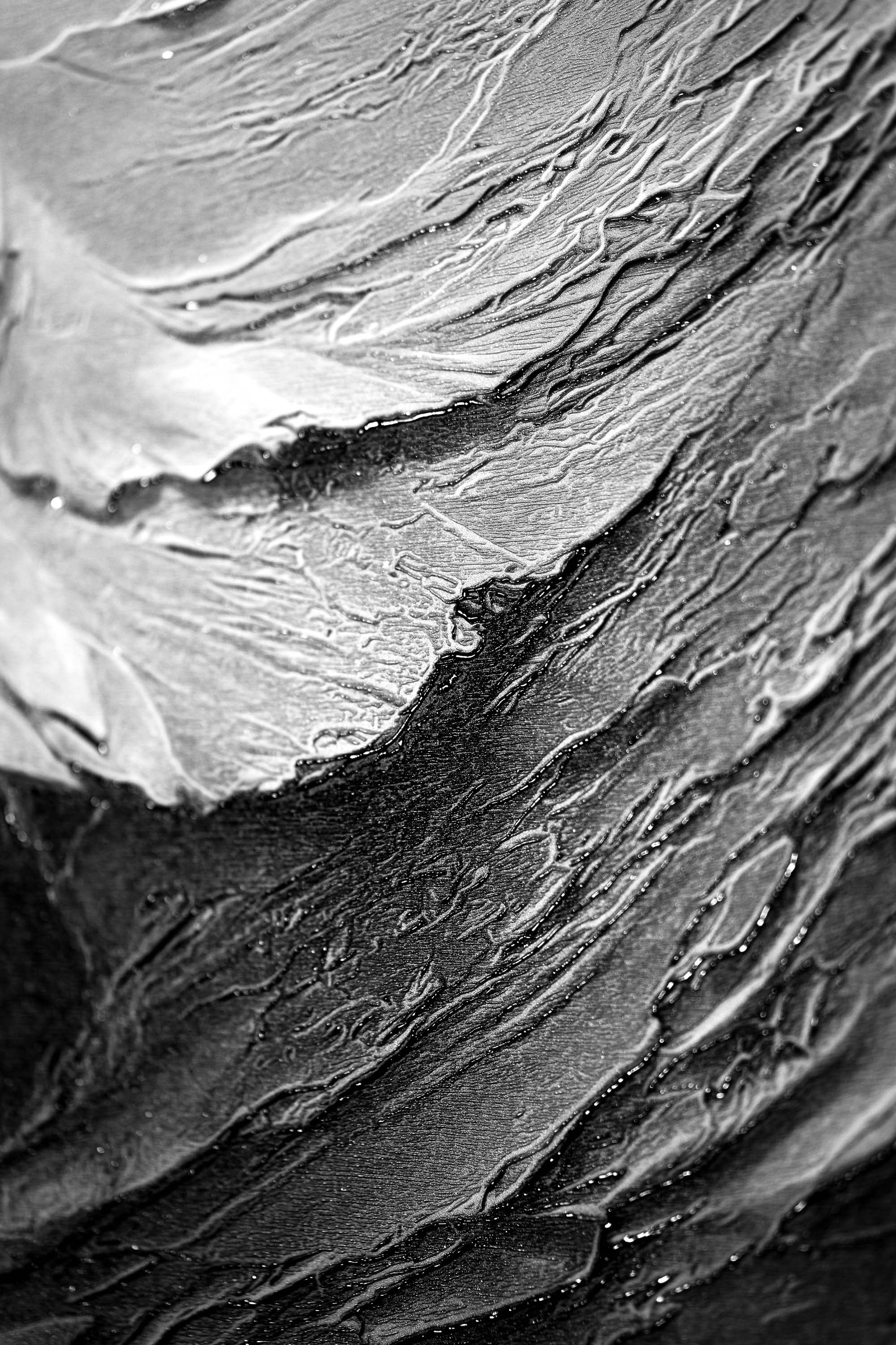 Alabaster Muse & Butterflies — 3D Haptic Embossed High-Gloss Luxury Wall Art - Image 6